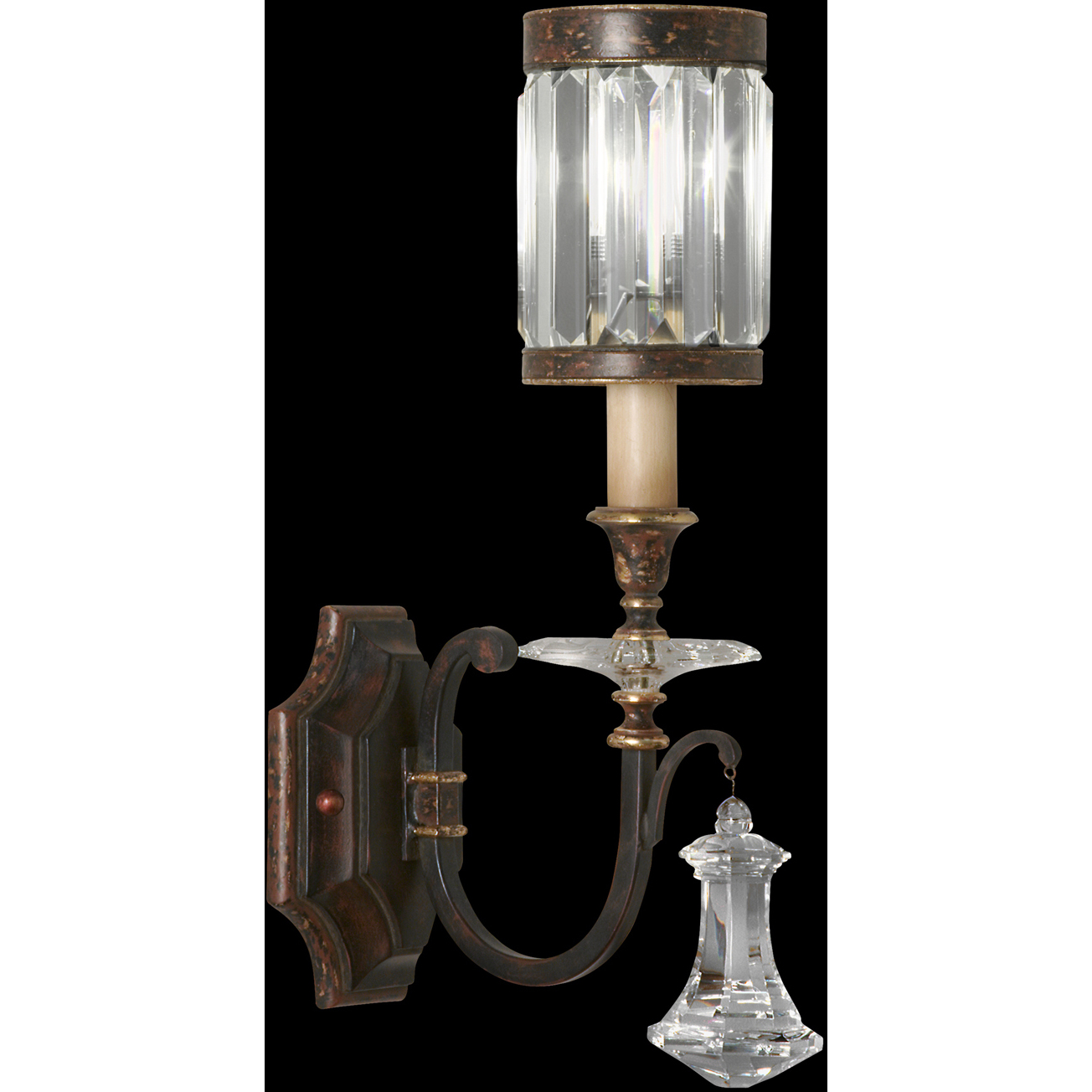 Eaton Place 1 Light 5 inch Bronze Sconce Wall Light