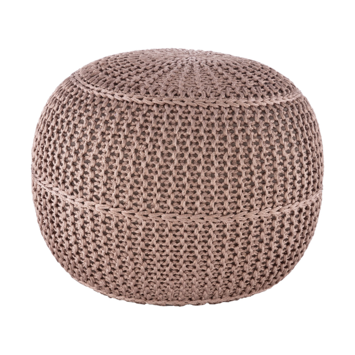 Dita Taupe Pouf