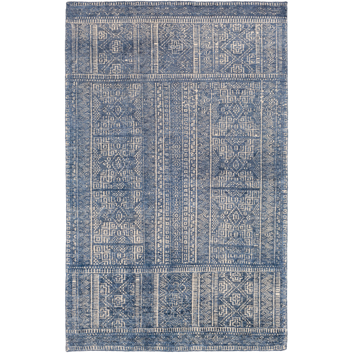 Sylvia 144 X 108 inch Dark Blue Rug, Rectangle