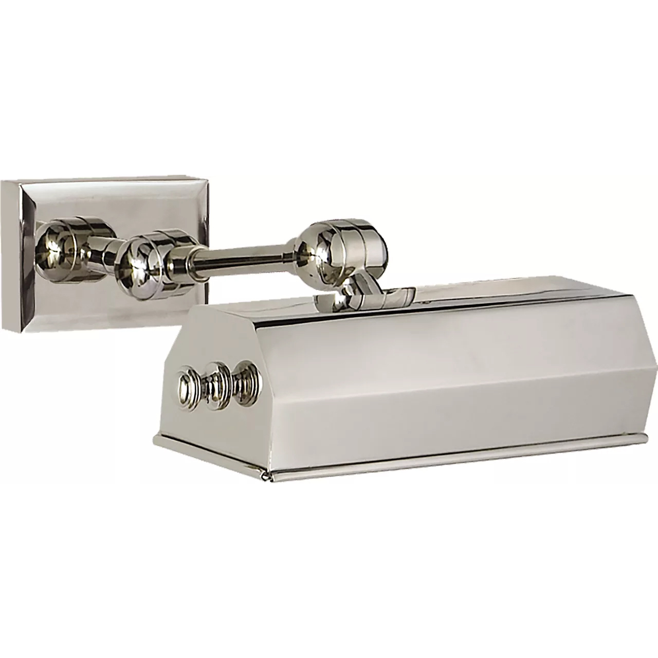 Chapman & Myers Dorchester2 40 watt 8 inch Polished Nickel Picture Light Wall Light