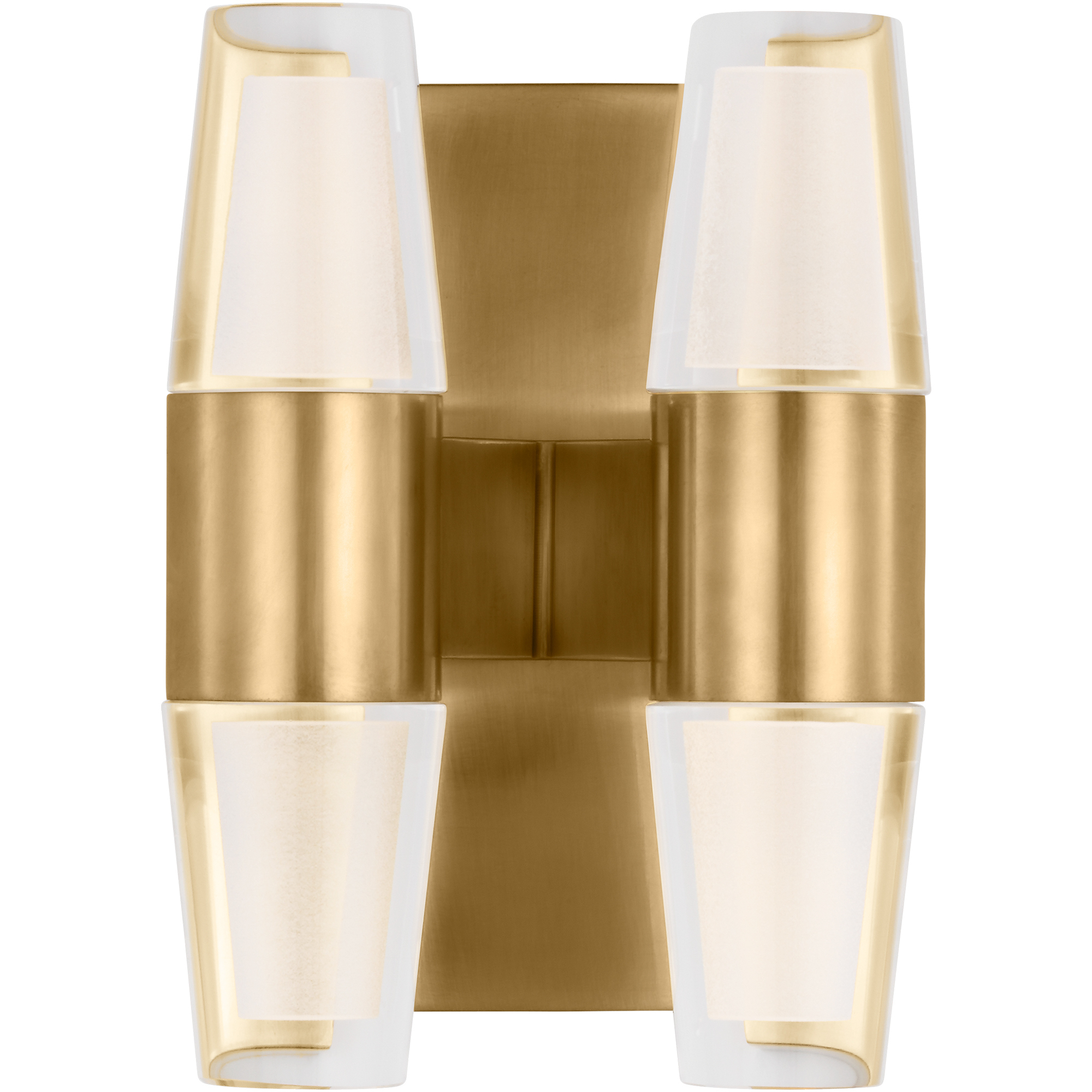 Sean Lavin Lassell 4 Light 2.9 inch Natural Brass ADA Wall Sconce Wall Light