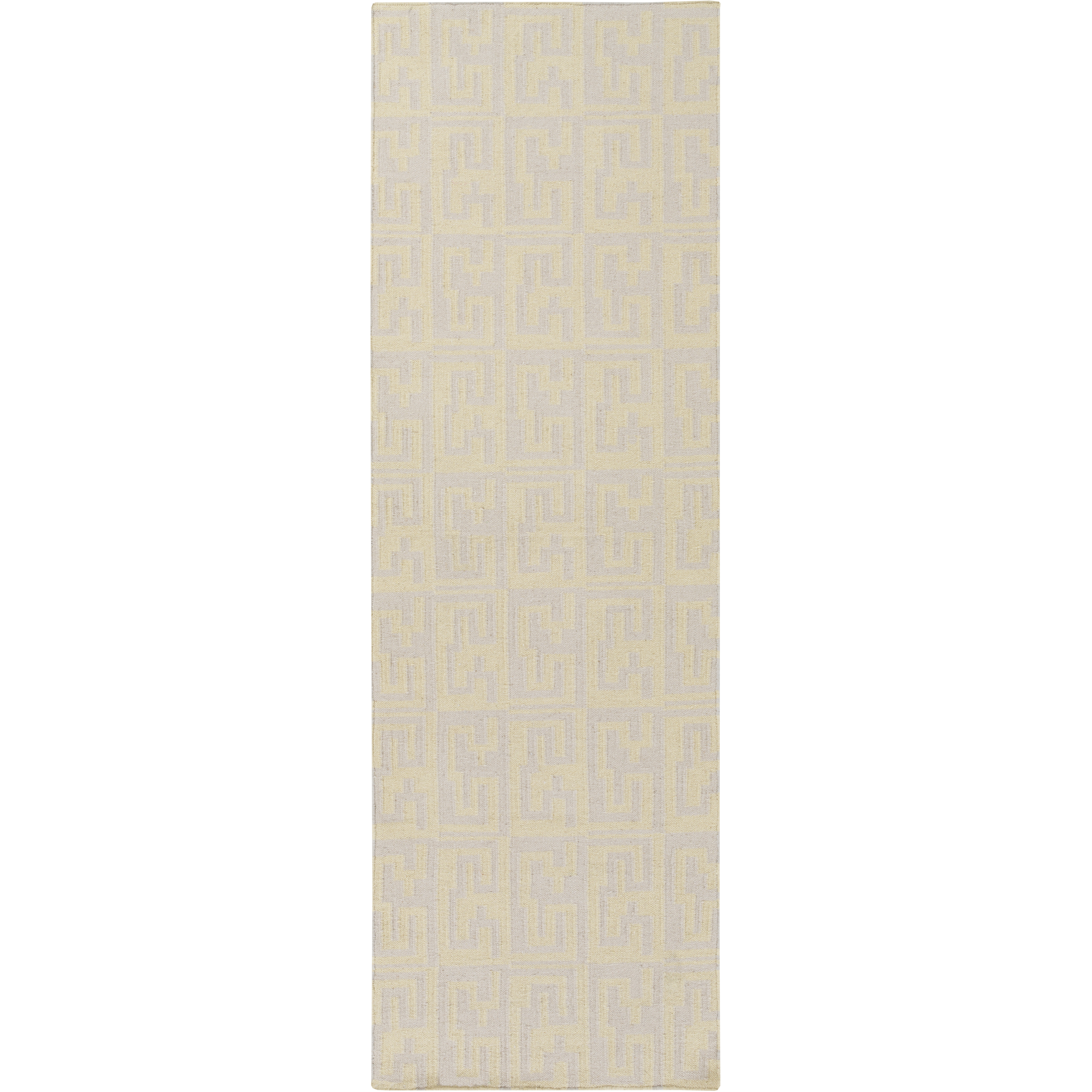 Frontier 96 X 30 inch Ivory, Moss Rug