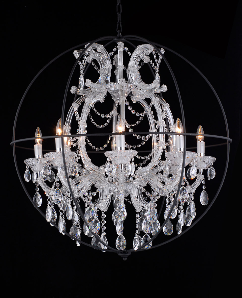 4307 Series 34 inch Chandelier Ceiling Light