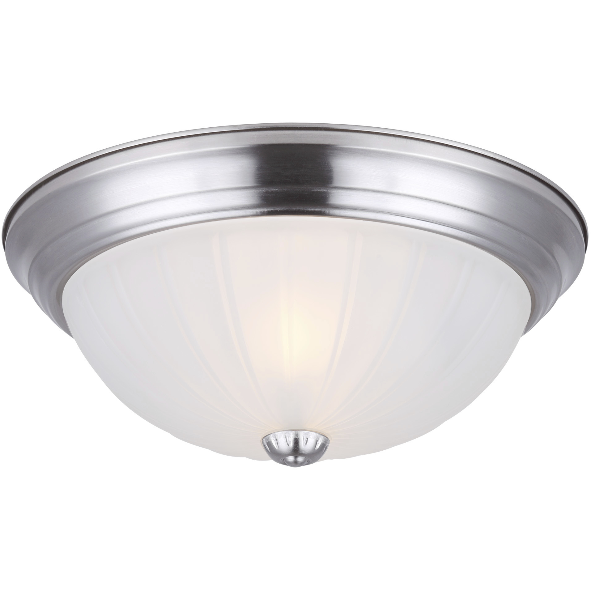 Madison 2 Light 13 inch Brushed Pewter Flush Mount Ceiling Light