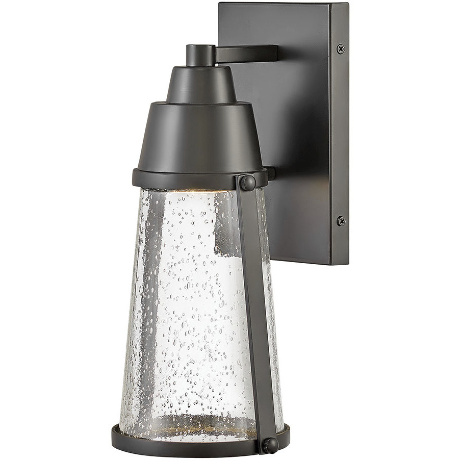 Coastal Elements Miles LED 12 inch Black Outdoor Wall Mount Lantern