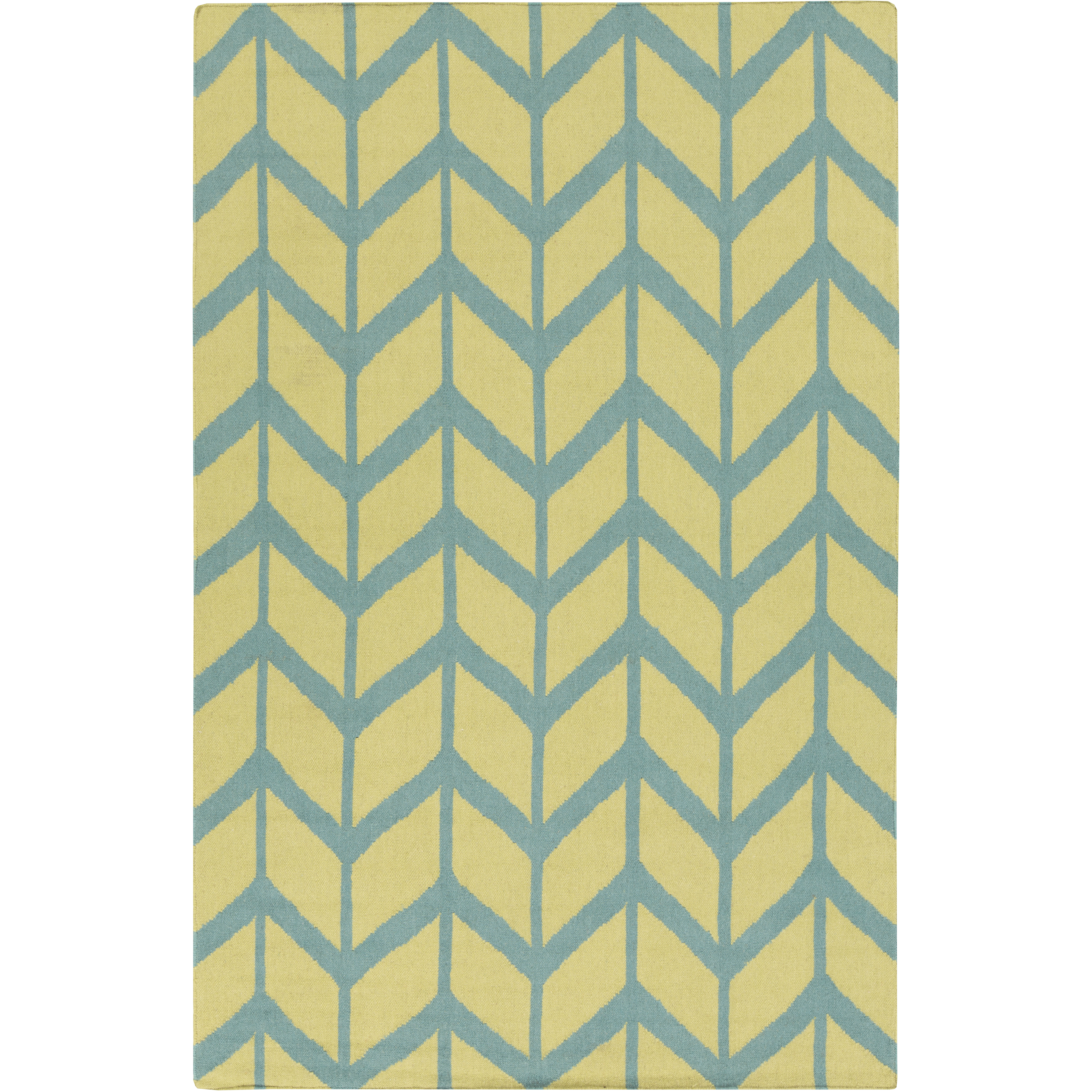 Fallon 132 X 96 inch Lime, Teal, Camel Rug