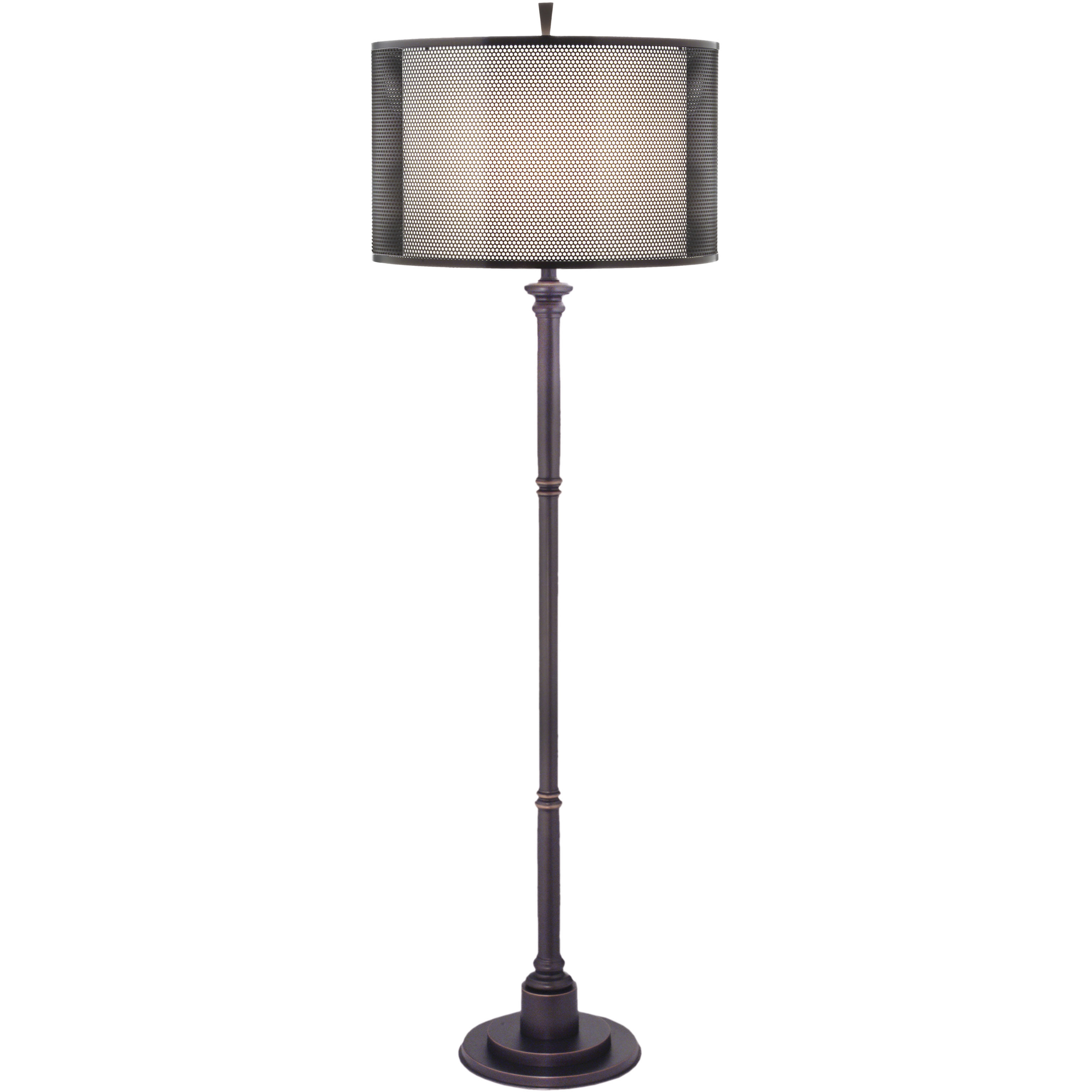 Ellie 63 inch 150 watt Oxidized Bronze Floor Lamp Portable Light