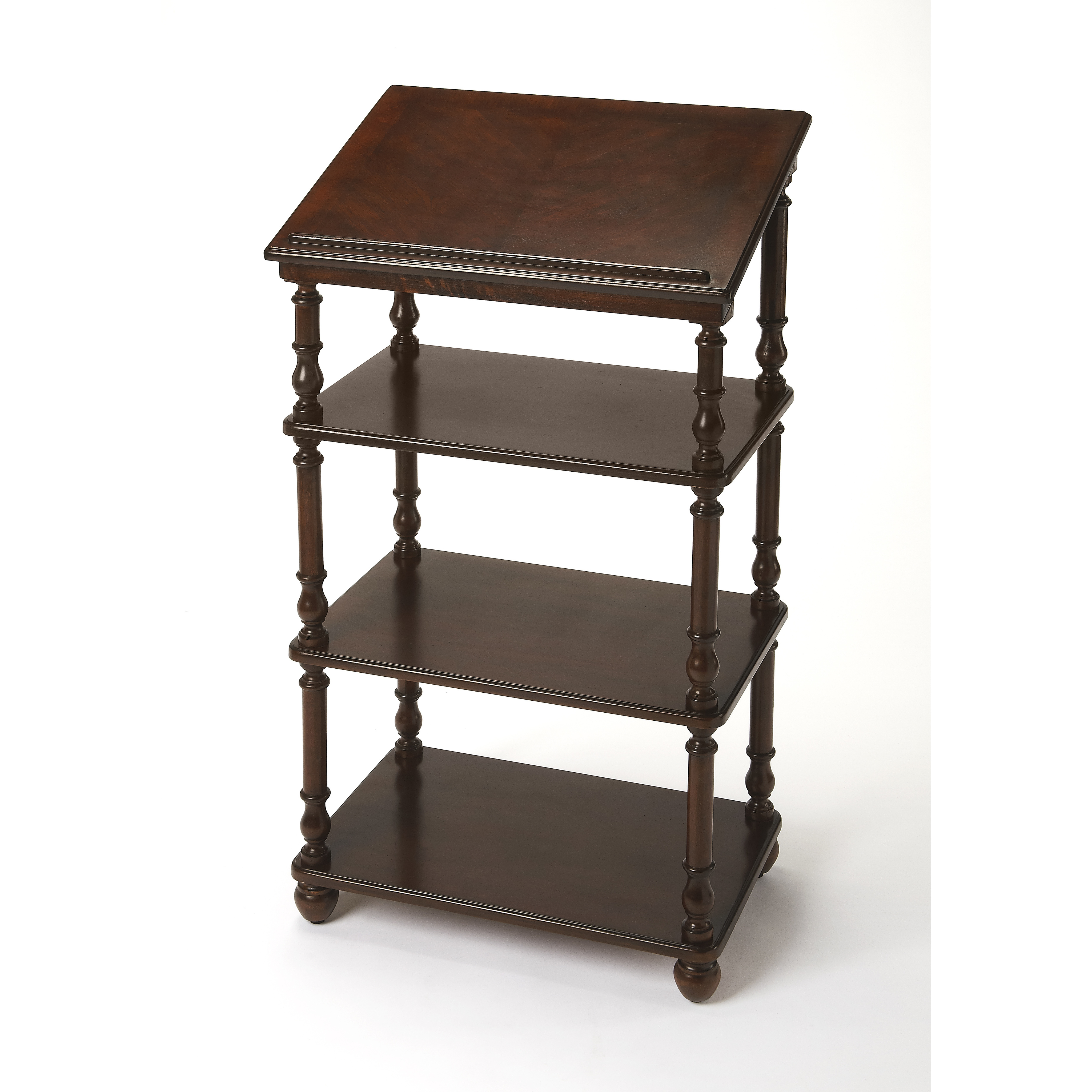 Alden  24 X 15 inch Plantation Cherry Desk & Secretary