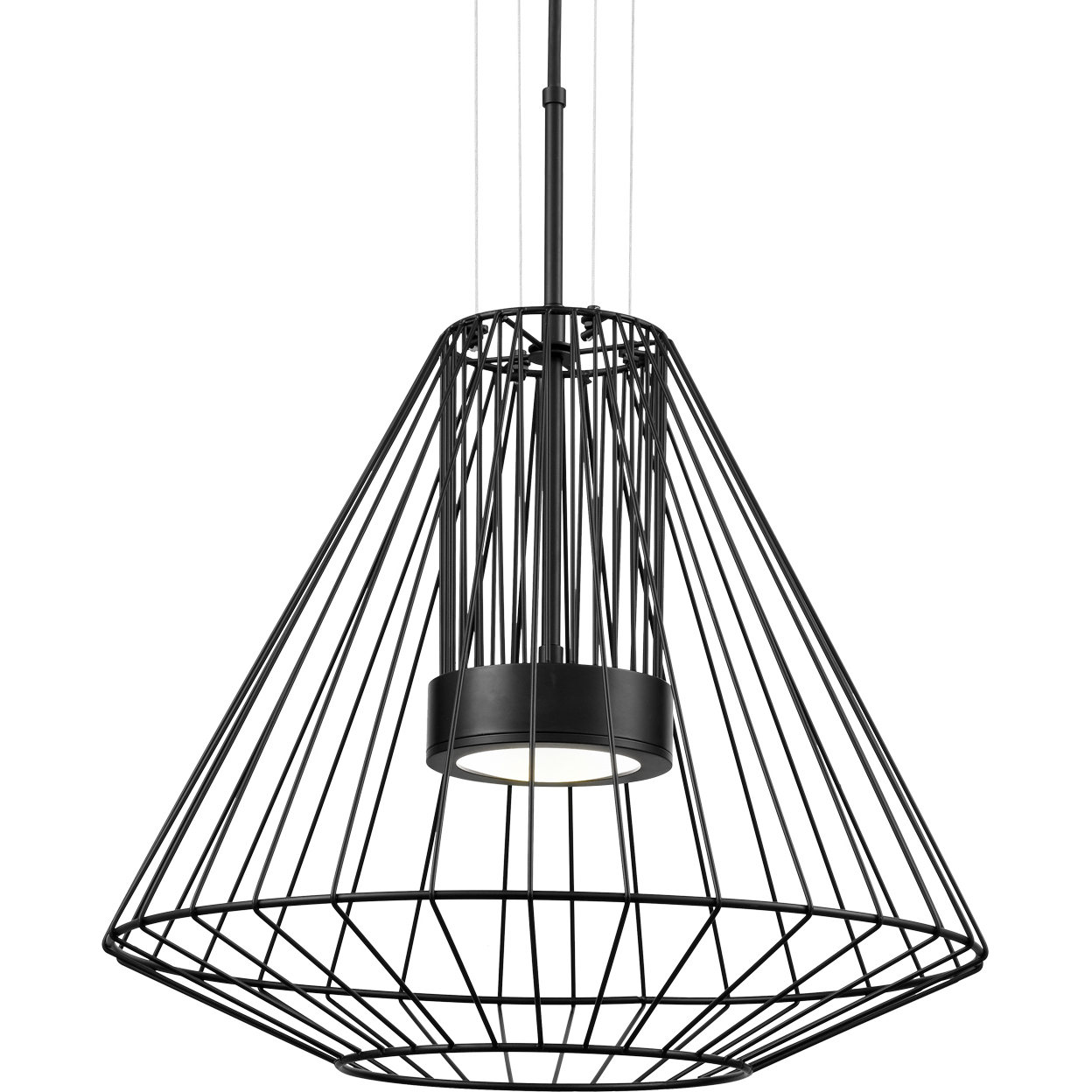 Arctic LED 20 inch Black Exterior Pendant