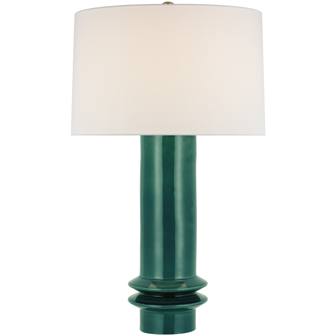 Paloma Contreras Montaigne 29.5 inch 15 watt Emerald Crackle Table Lamp Portable Light, Medium