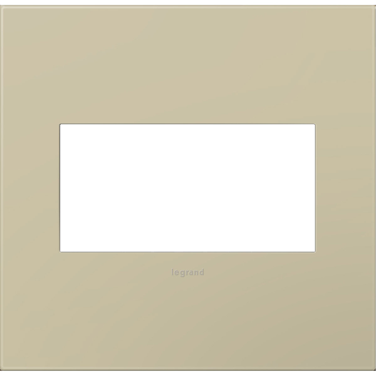 Adorne Ashen Tan Wall Plate, 2-Gang