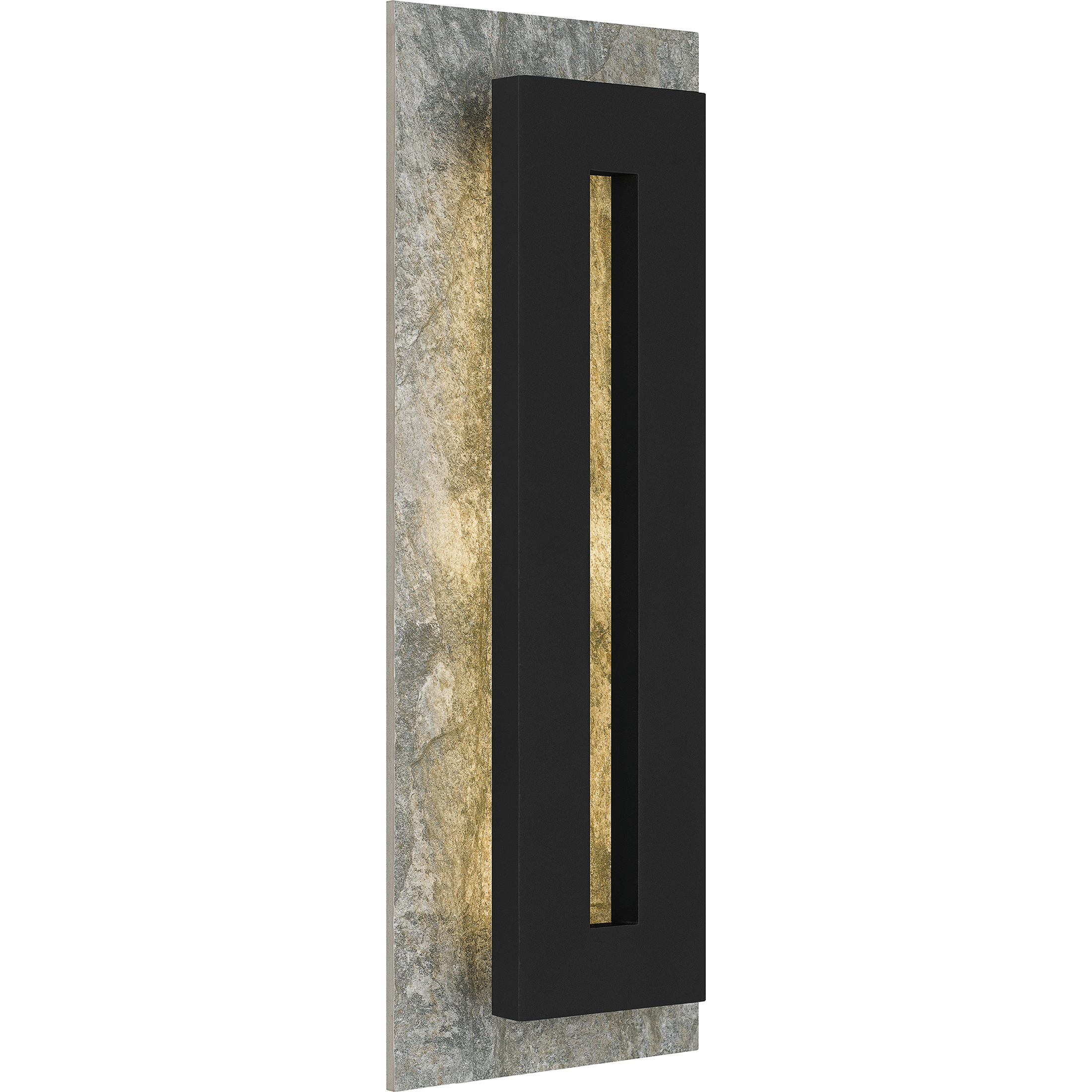 Tate LED 22 inch Earth Black Outdoor Wall Lantern, Large