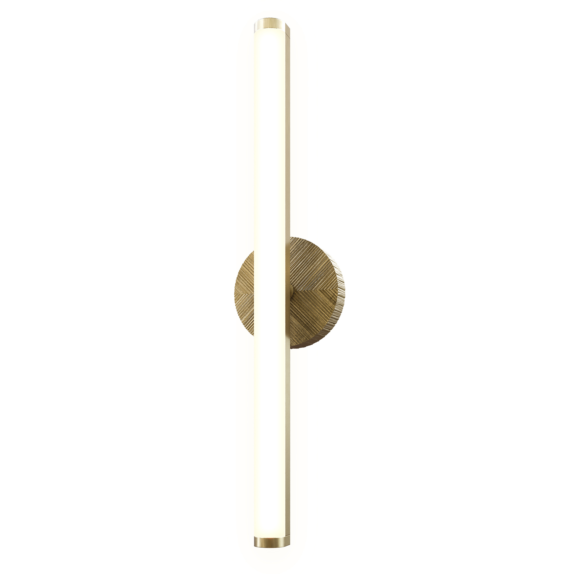 Kensington LED 34.44 inch Vintage Brass Wall/Vanity Light Wall Light