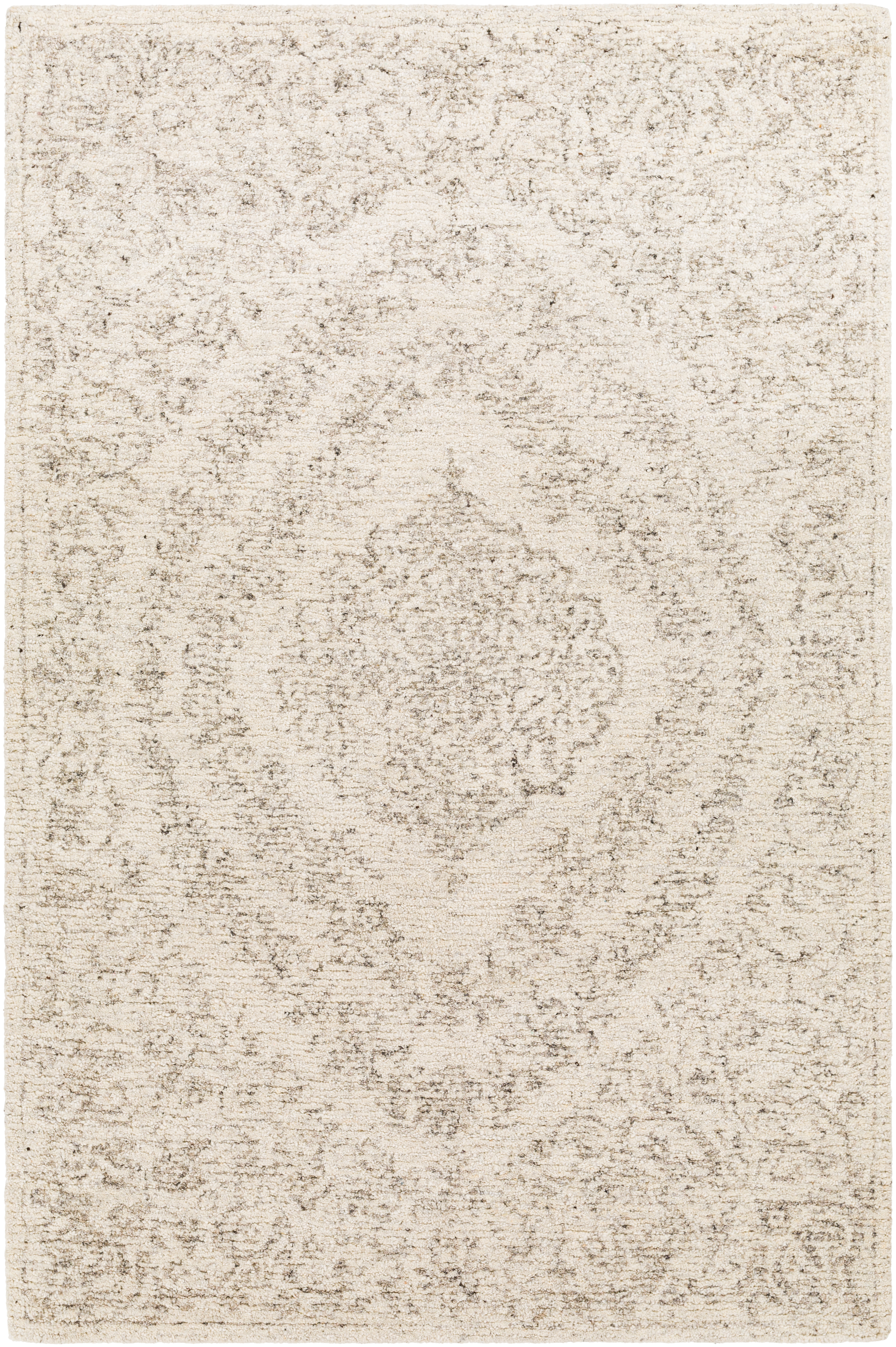 Evolution 36 X 24 inch Gray Rug in 2 x 3, Rectangle