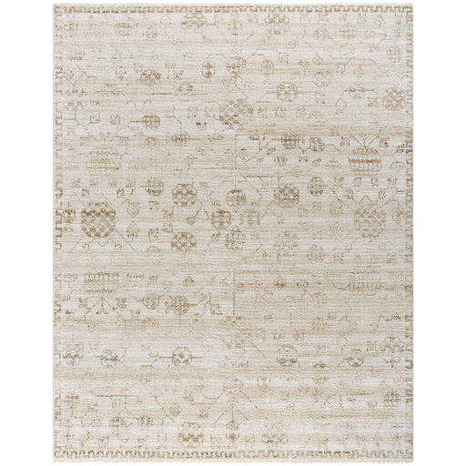 Cannes 168 X 120 inch Light Silver/Sterling Grey Handmade Rug in 10 x 14