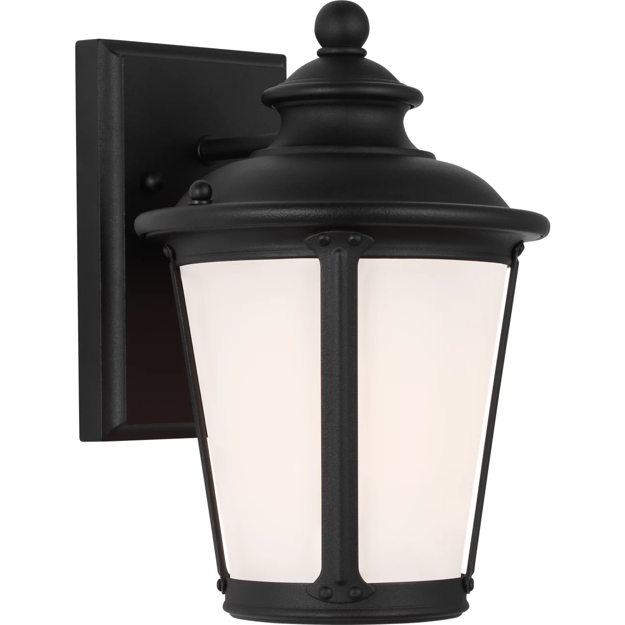 Cape May 1 Light 10.5 inch Black Outdoor Wall Lantern