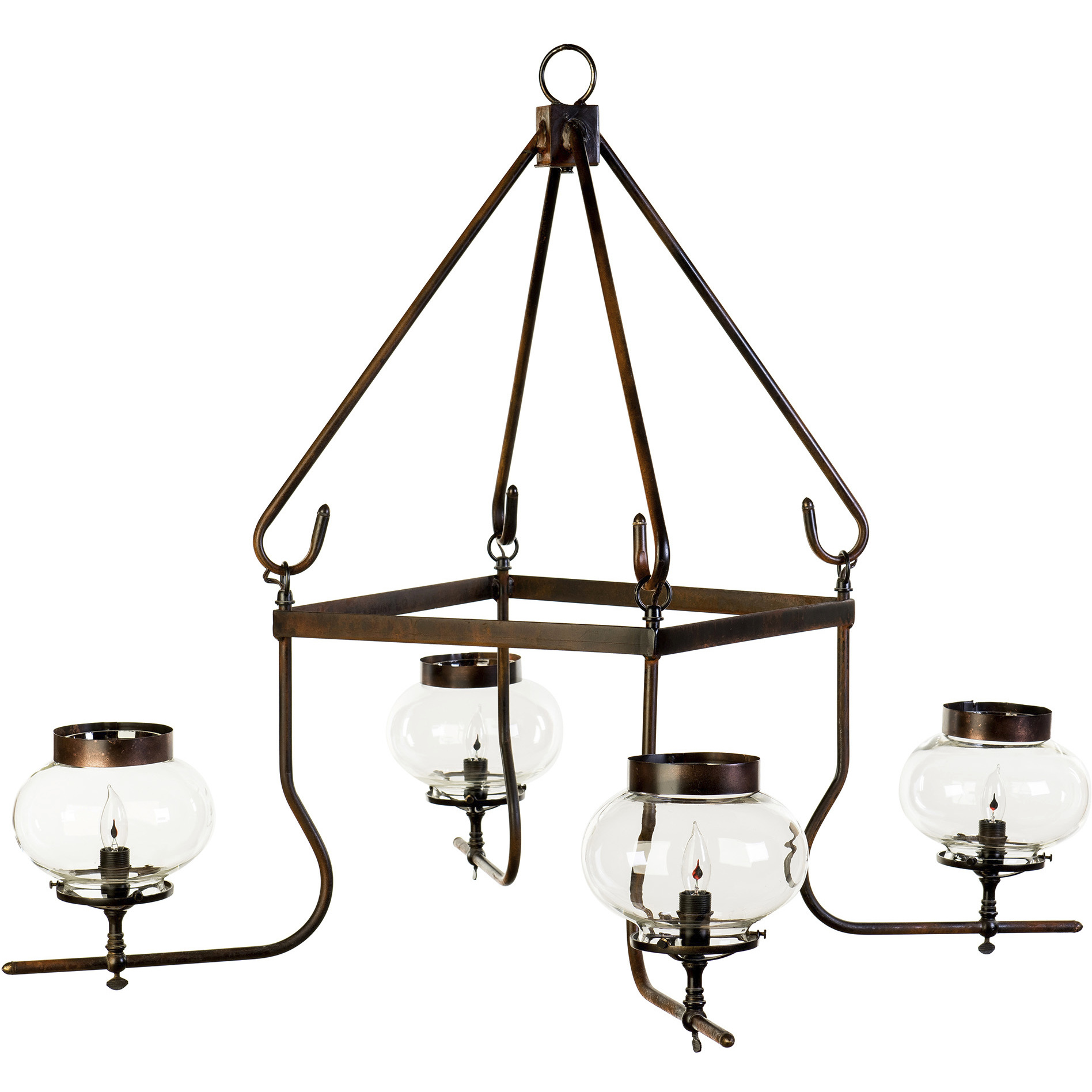 Hill Country 4 Light Darkened Bronze Chandelier Ceiling Light