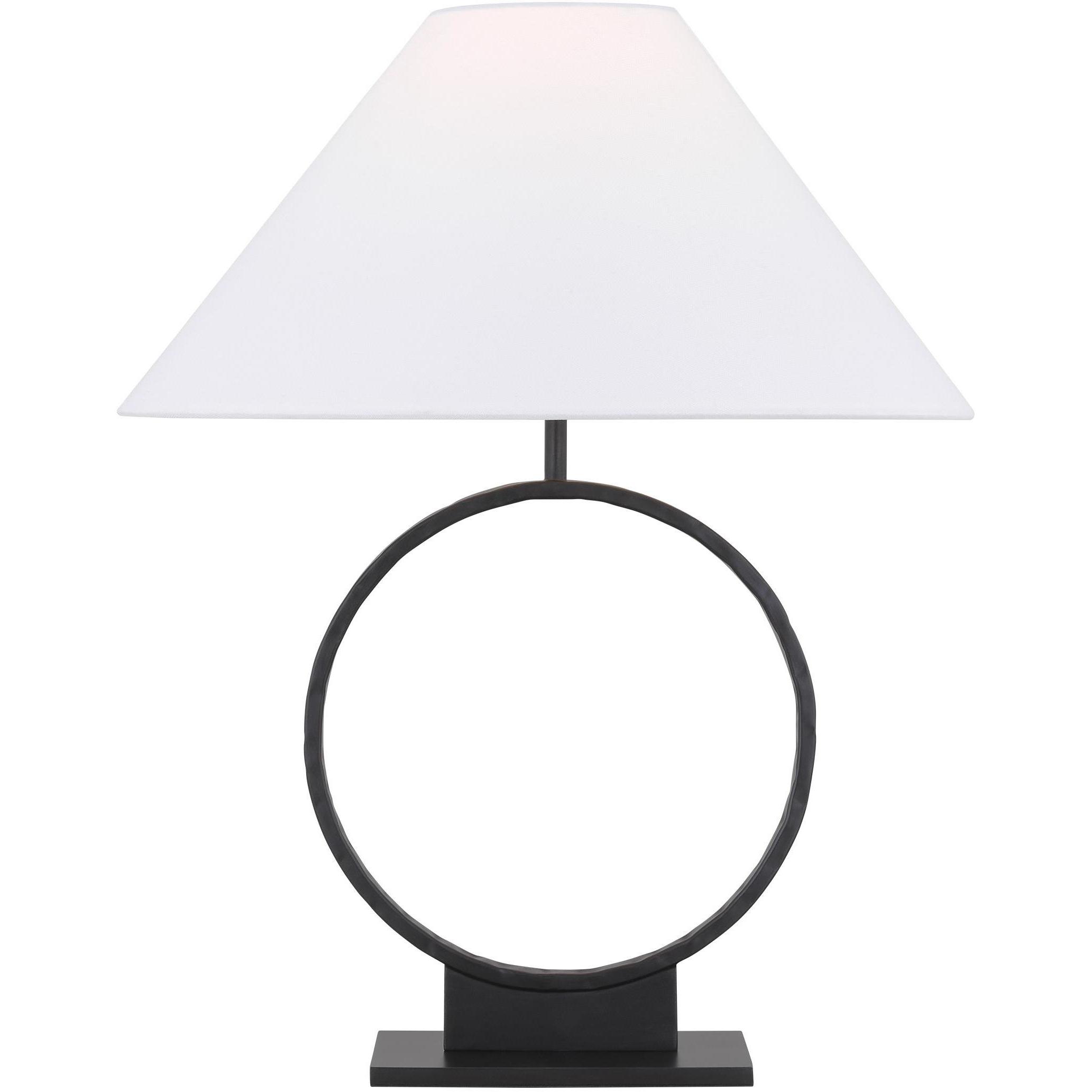 ED Ellen DeGeneres Orion 22.5 inch 9 watt Aged Iron Table Lamp Portable Light
