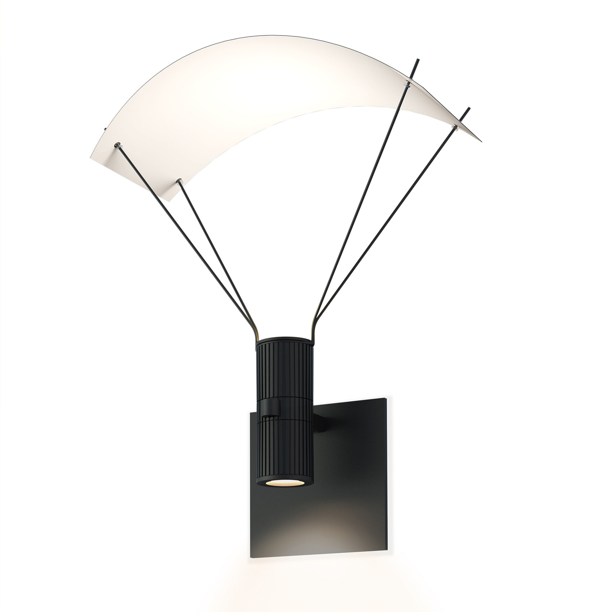 Suspenders LED 11 inch Satin Black Modular Wall Mount Wall Light