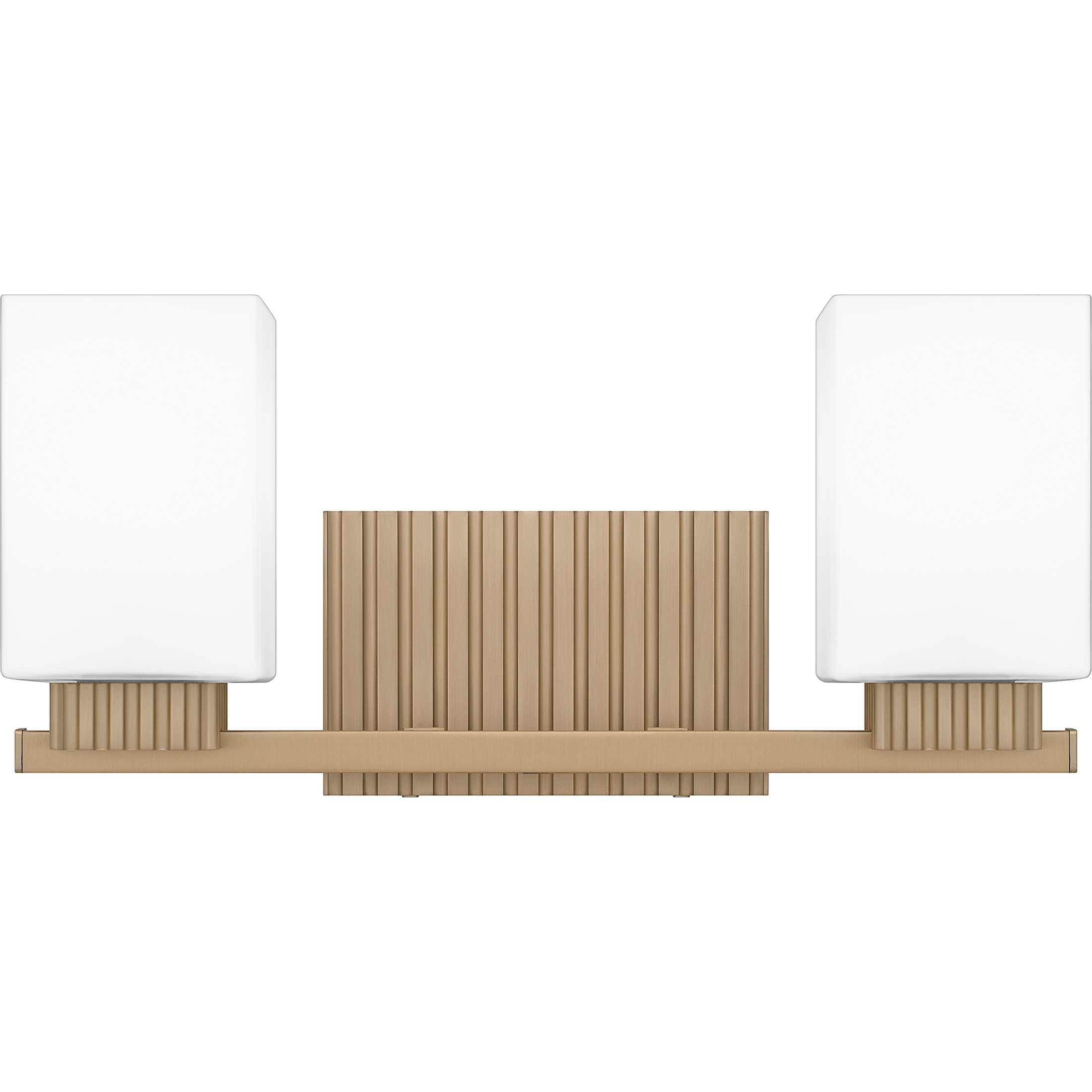 Joyner 2 Light 16 inch Bronze Gold Bath Light Wall Light, Medium