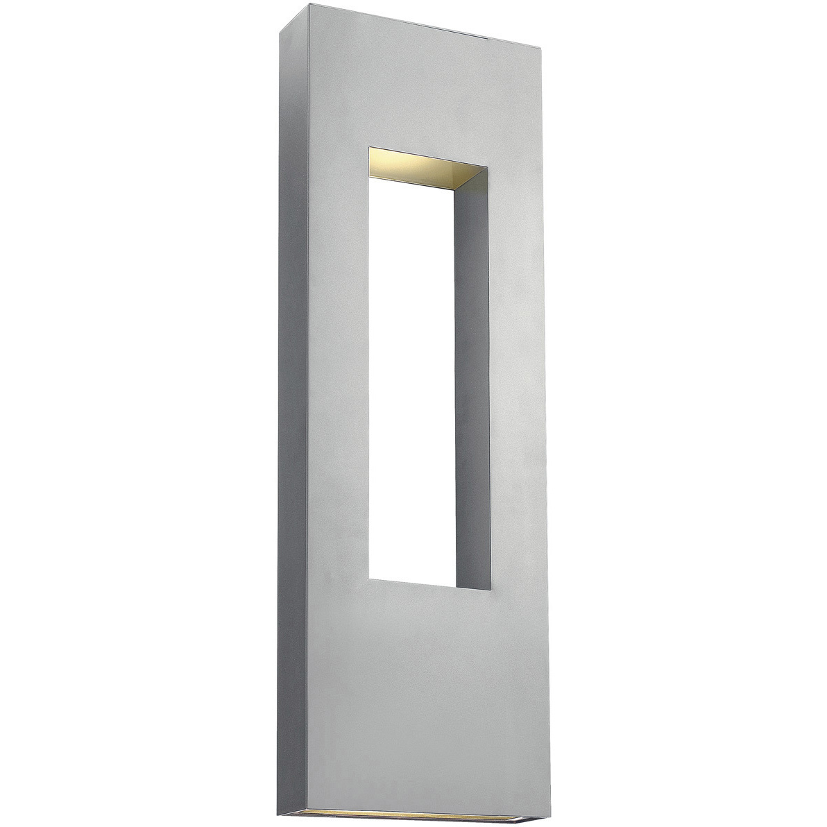 Atlantis LED 36 inch Titanium Outdoor Wall Mount Lantern, Extra Large