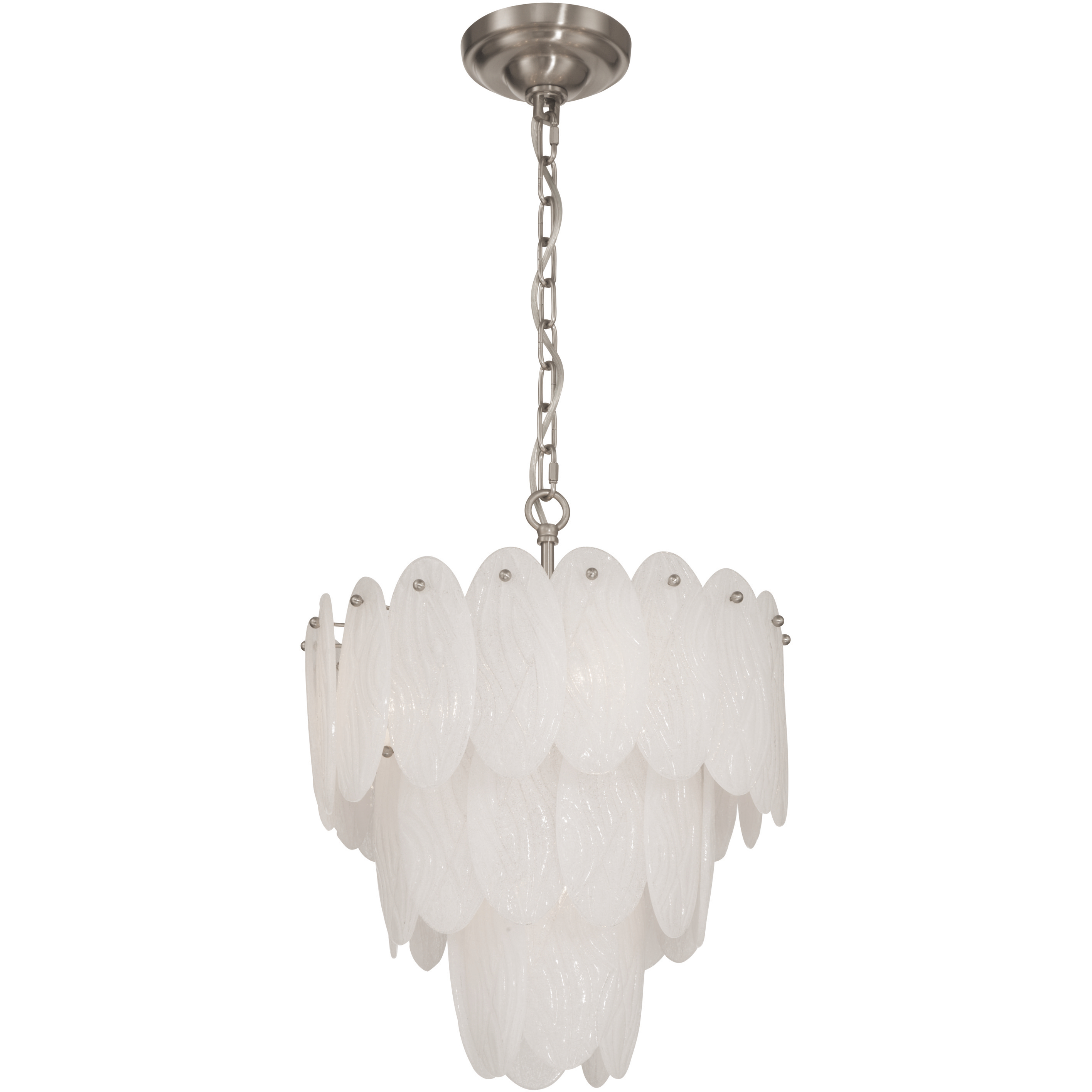 Serena 5 Light 16.38 inch Satin Nickel Chandelier Ceiling Light