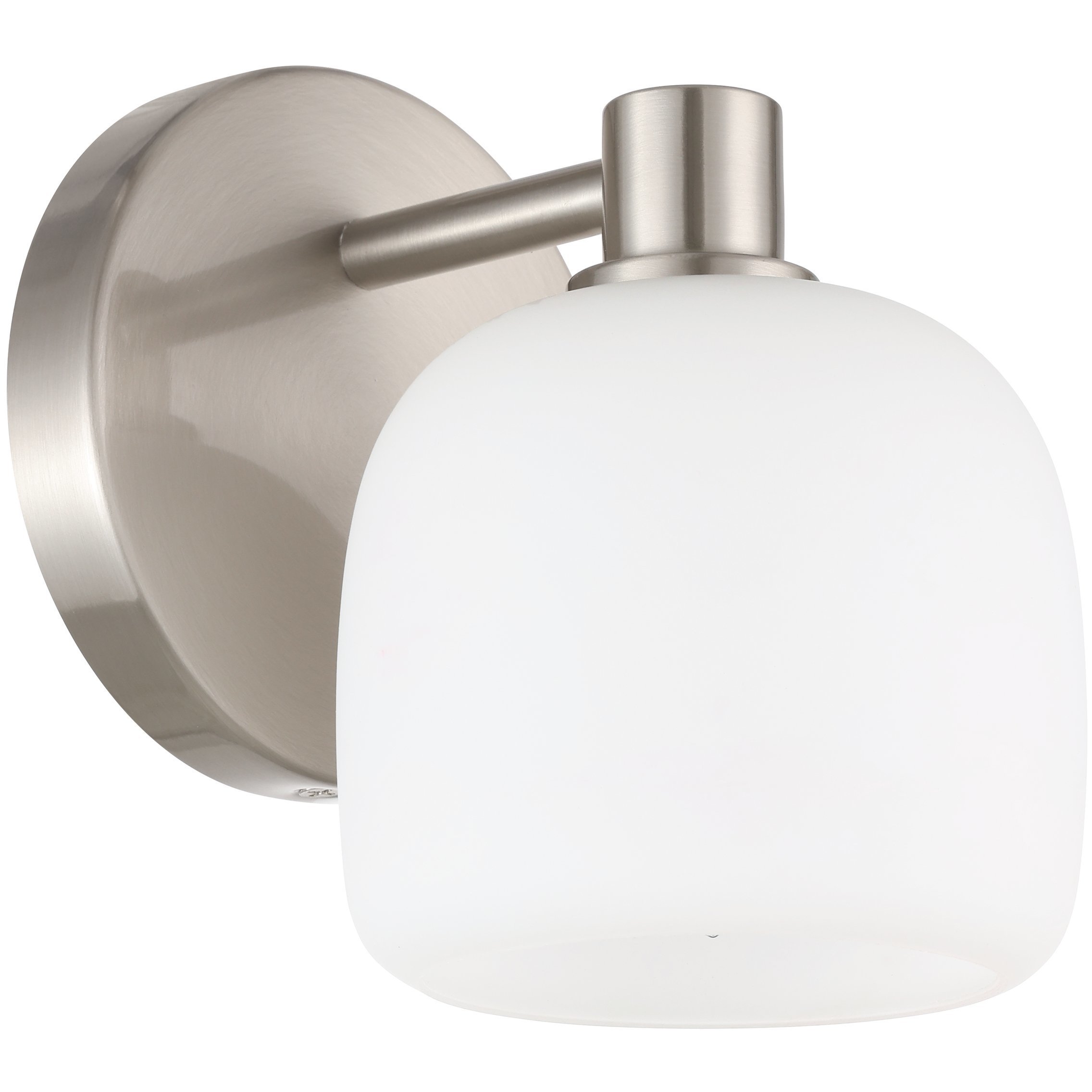 Valentina 1 Light 6.25 inch Brushed Nickel Vanity Light Wall Light