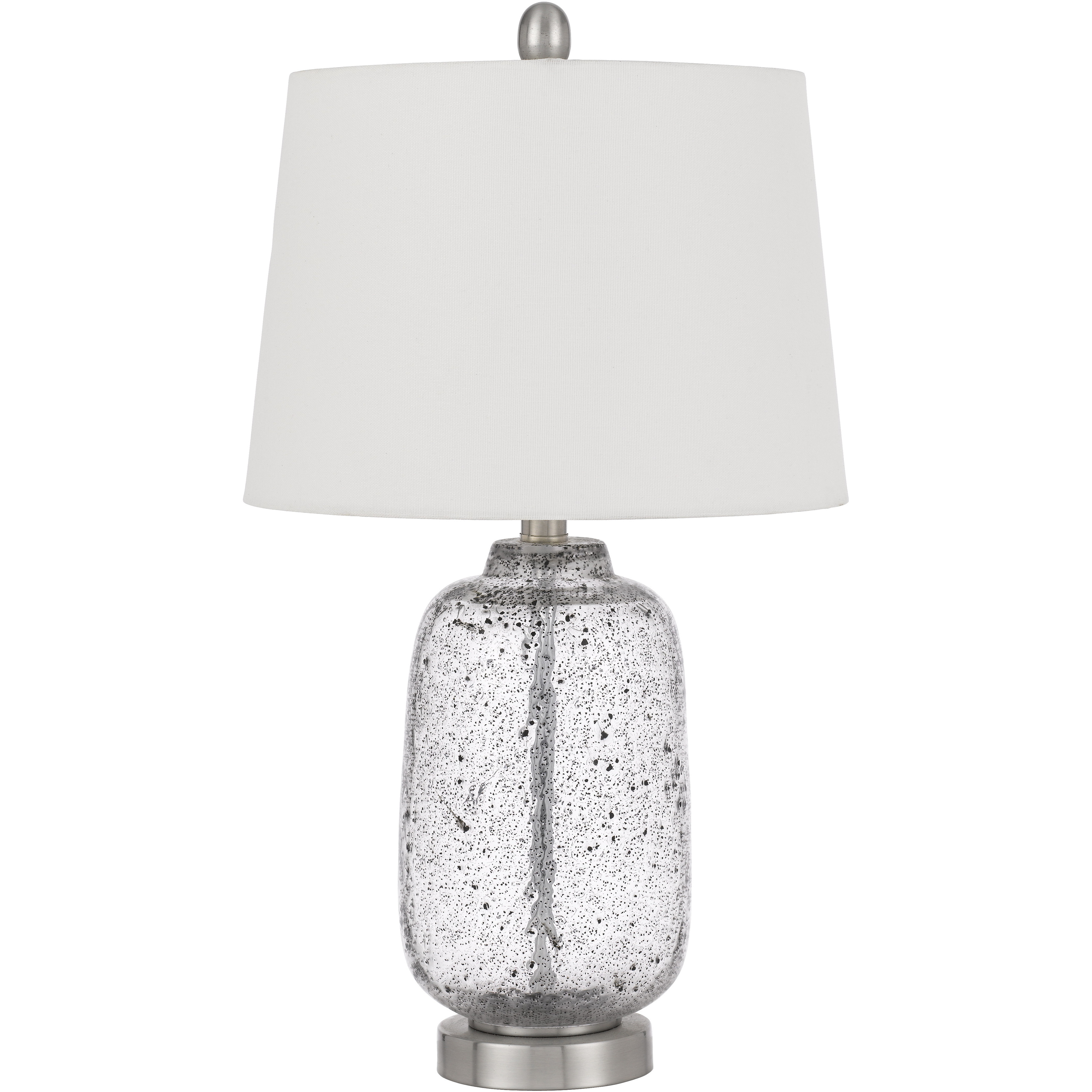 Solaro 23.5 inch 100.00 watt Brushed Steel Table Lamp Portable Light