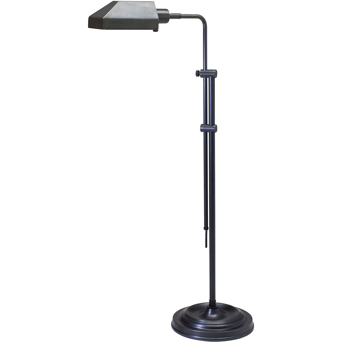 Coach 36 inch 60 watt Oil Rubbed Bronze Floor Lamp Portable Light