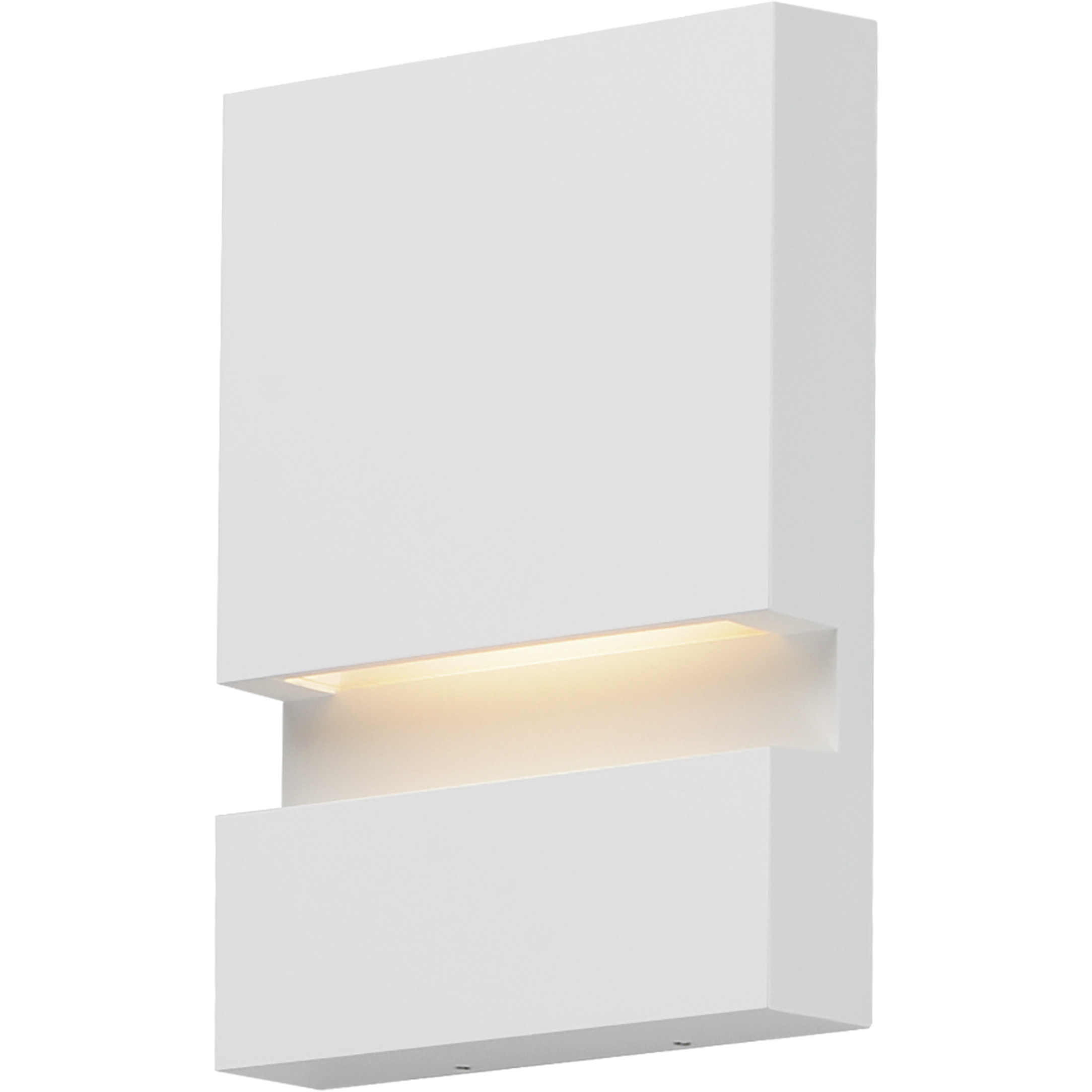Brink LED 8 inch White Outdoor Wall Mount