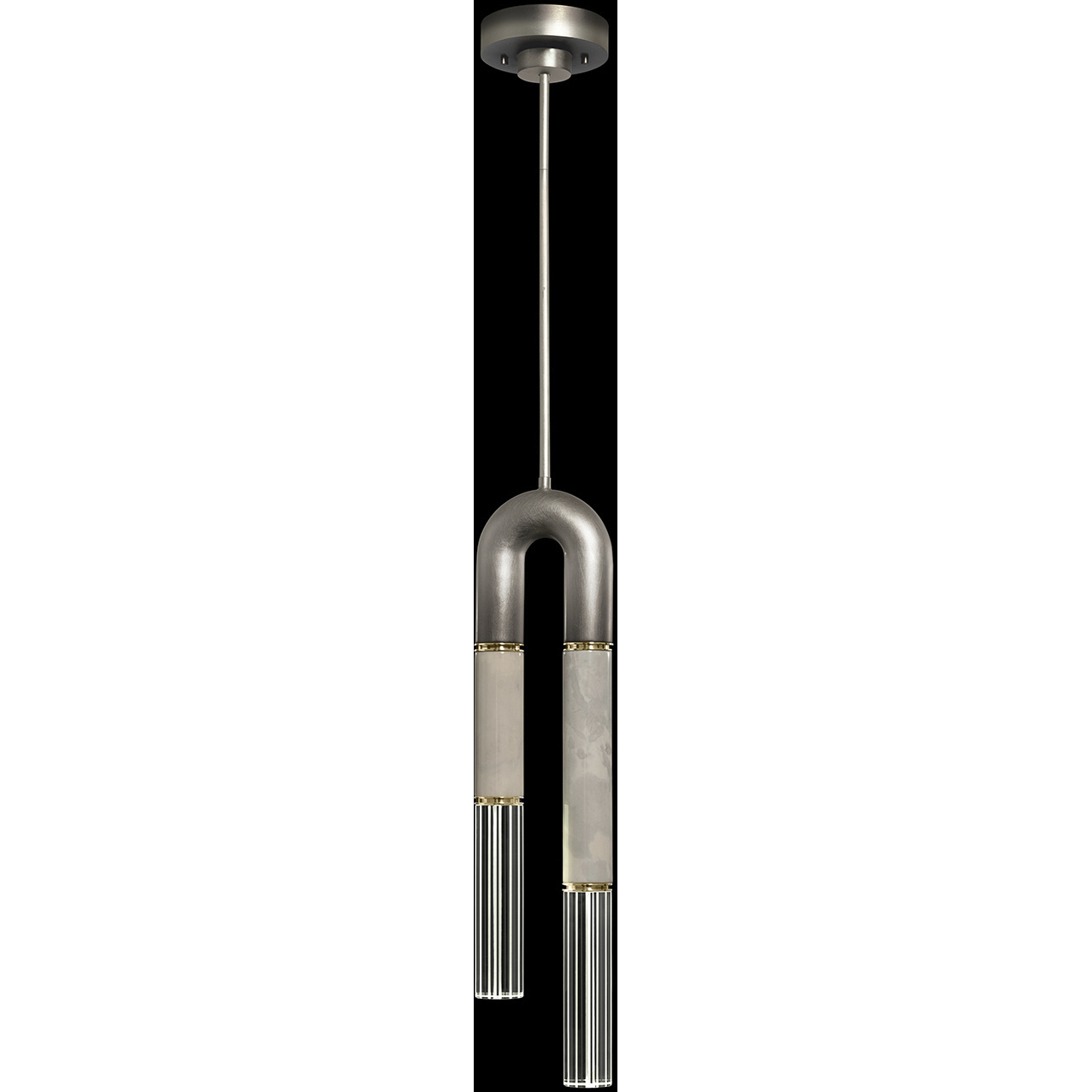 Antonia LED 7 inch Silver Pendant Ceiling Light