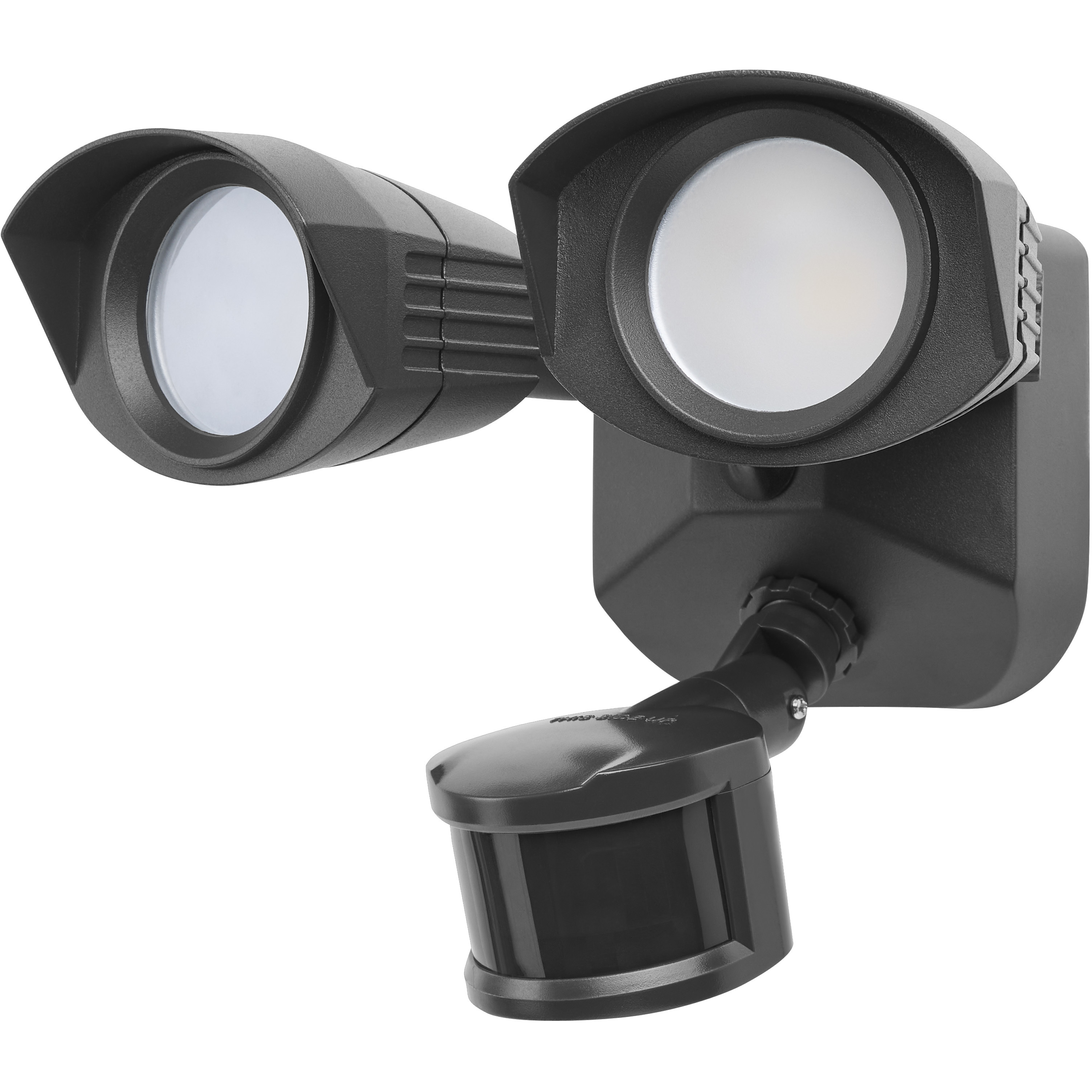 Brentwood LED 5 inch Black Outdoor Security Light