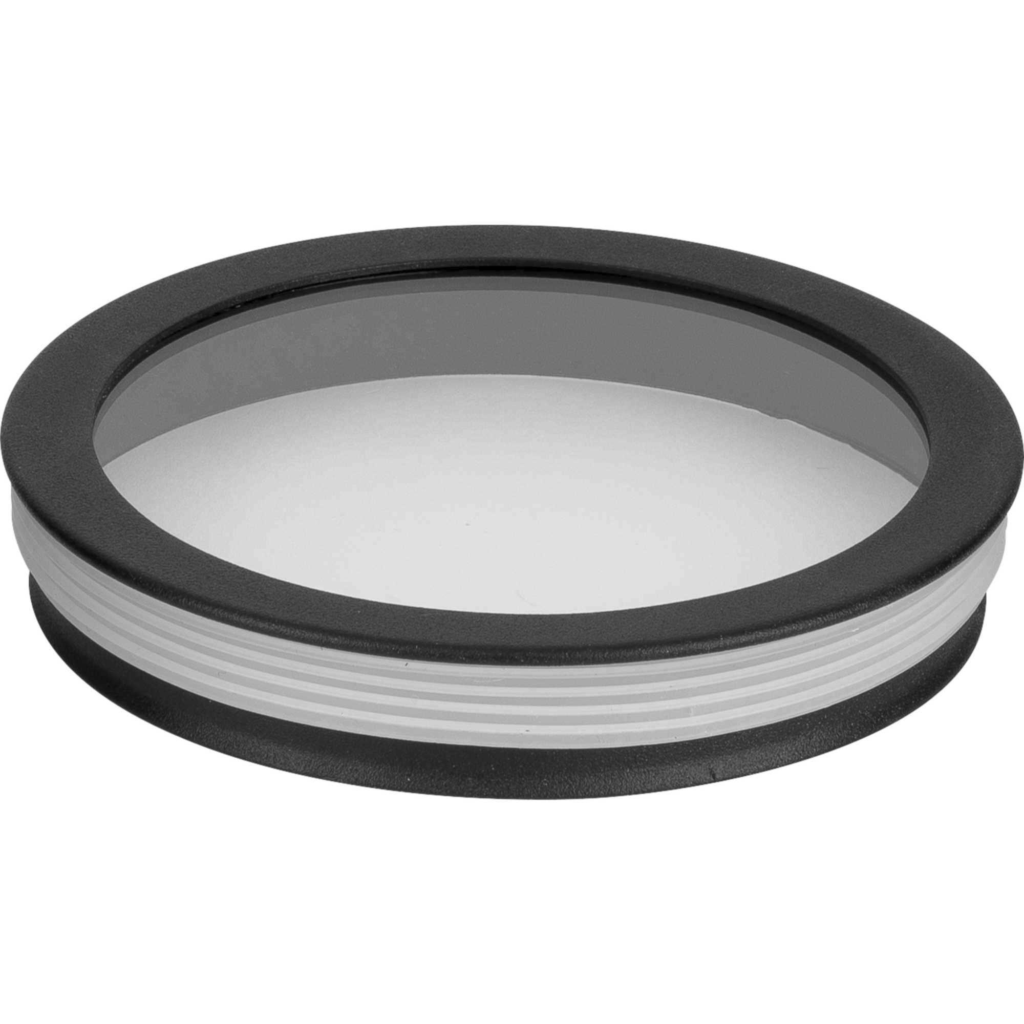 Cylinder Lens Black Round Cylinder Cover