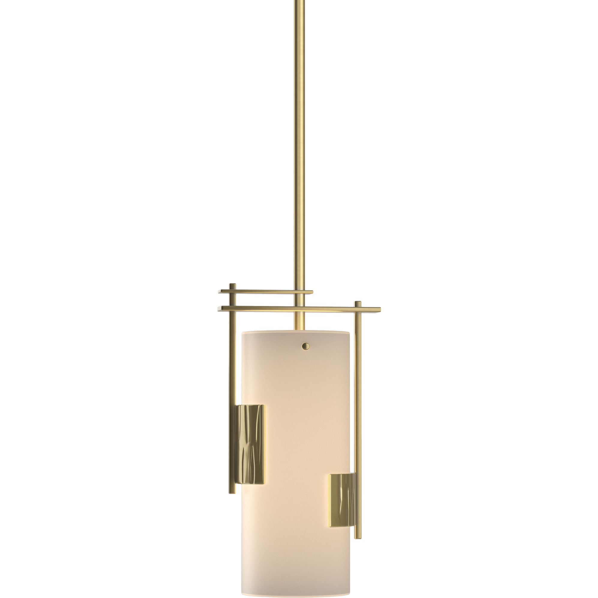 Fullered Impressions 1 Light 6.2 inch Modern Brass Mini Pendant Ceiling Light