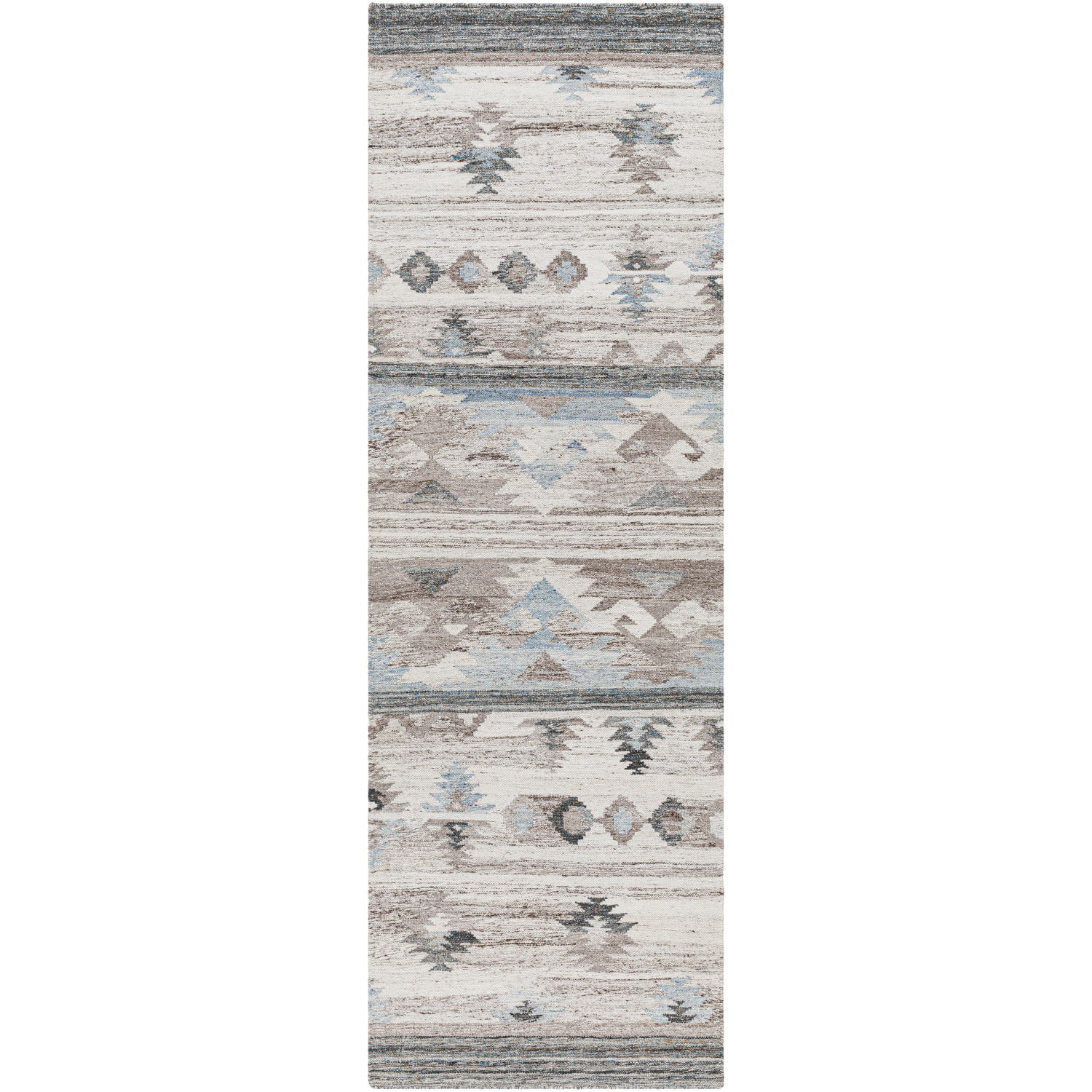 Alyssa 96 X 30 inch Light Grey Rug