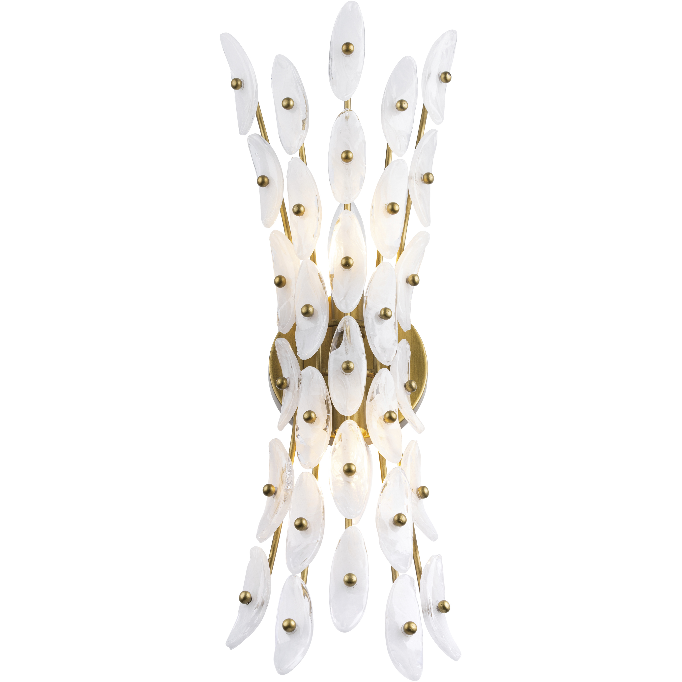 Sorra 2 Light 8 inch Painted Legacy Brass Wall Sconce Wall Light