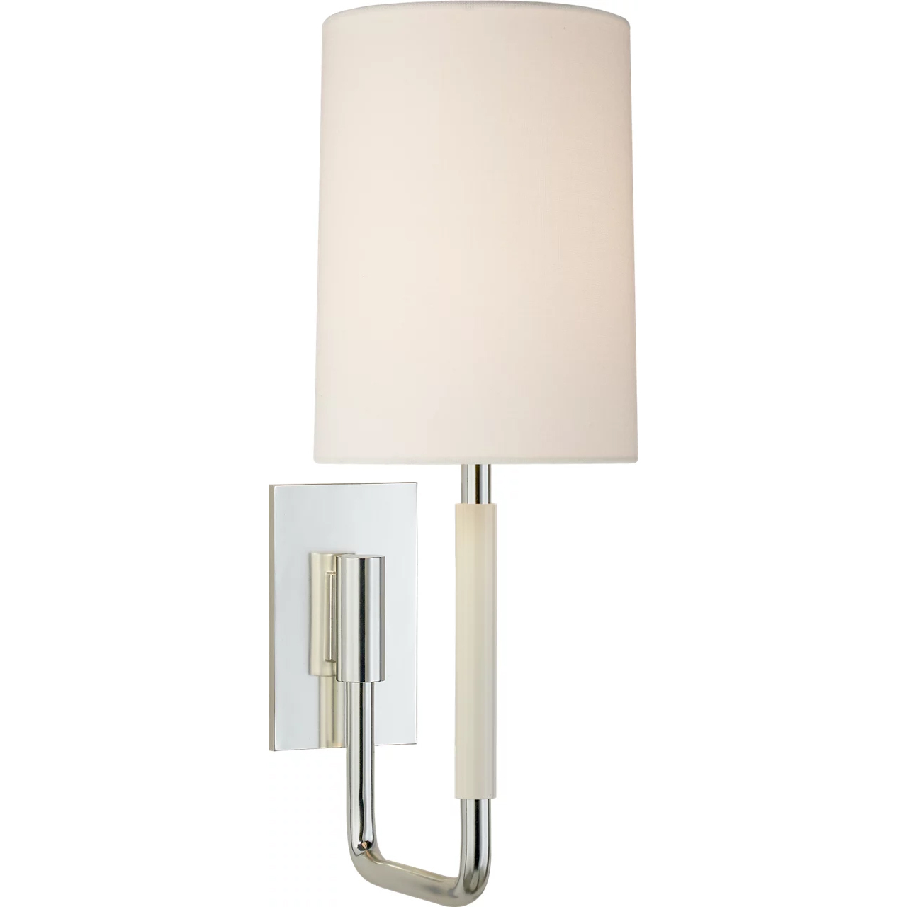 Barbara Barry Clout 1 Light 5.25 inch Soft Silver Sconce Wall Light, Small