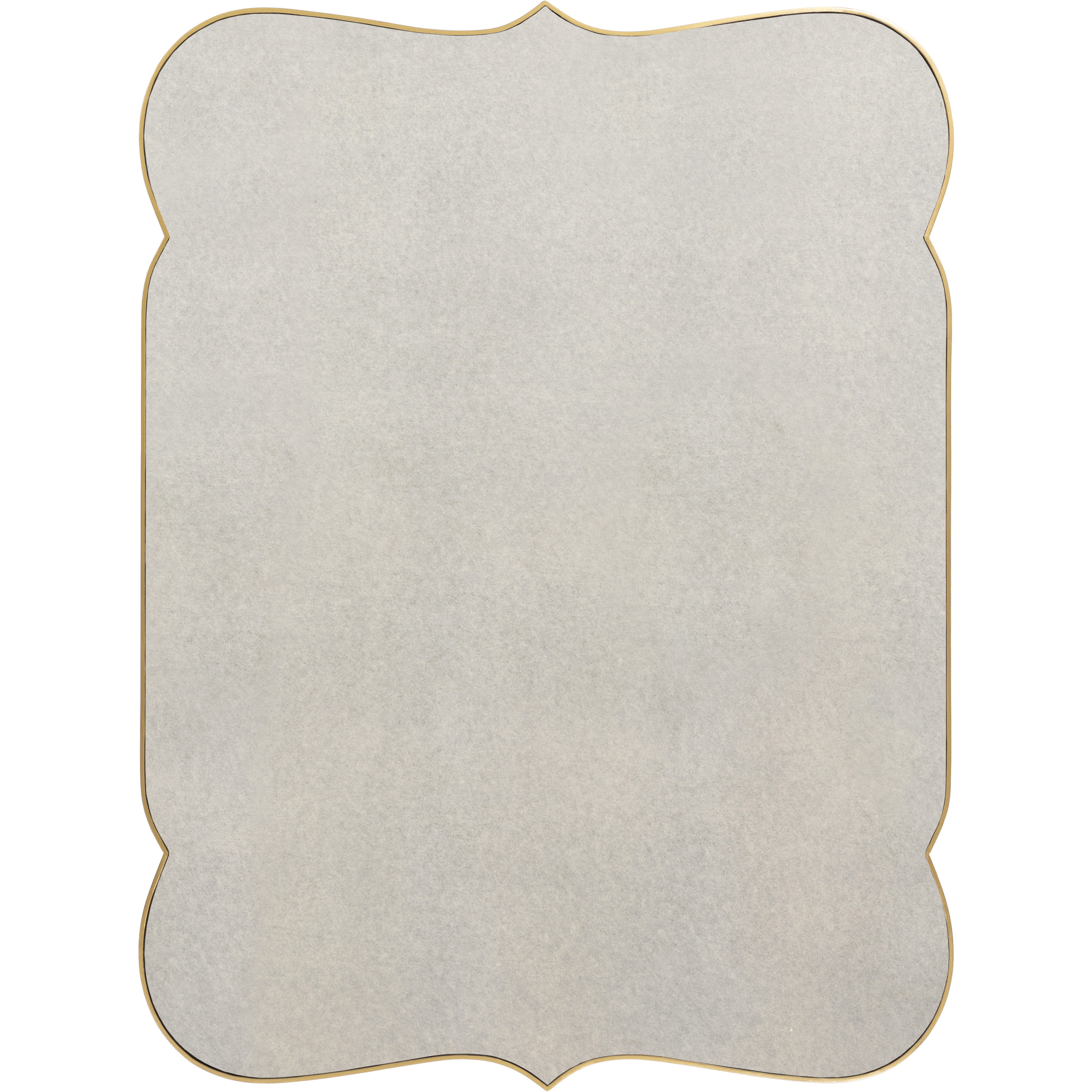 Imelda 40 X 30 inch Gold Mirror, Large