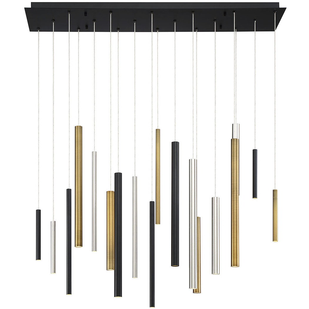 Santana LED 10 inch Mix Chandelier Ceiling Light