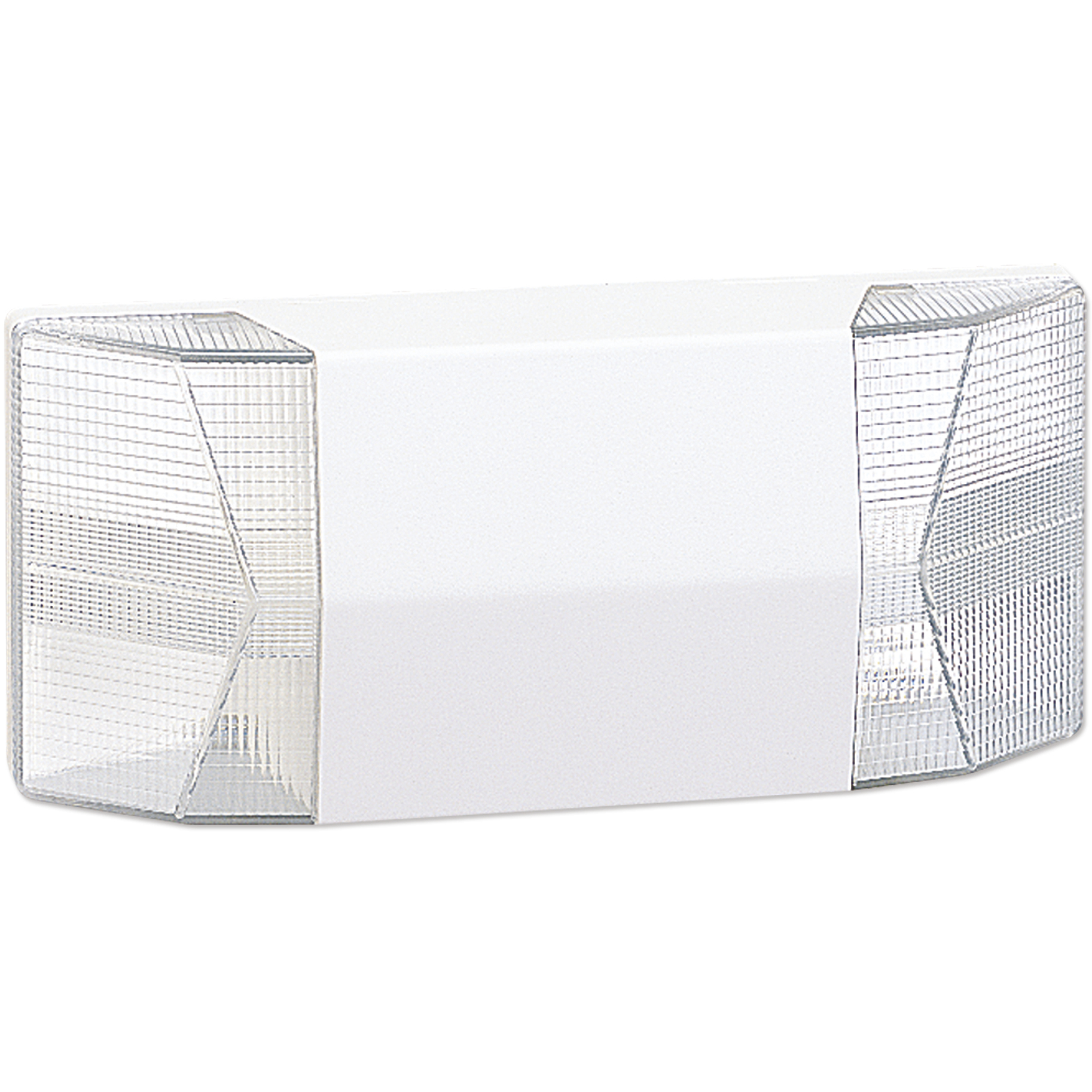 Beveled LED 3 inch White Emergency Light Wall Light