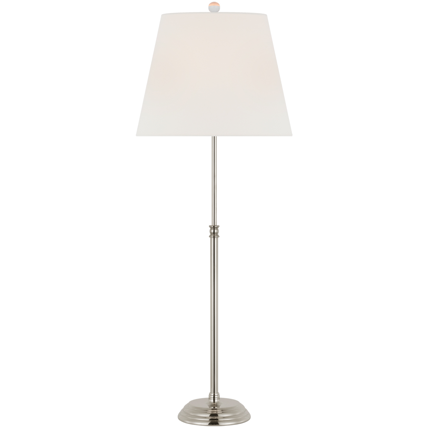 Suzanne Kasler Wyatt 29 inch 15 watt Polished Nickel Buffet Lamp Portable Light