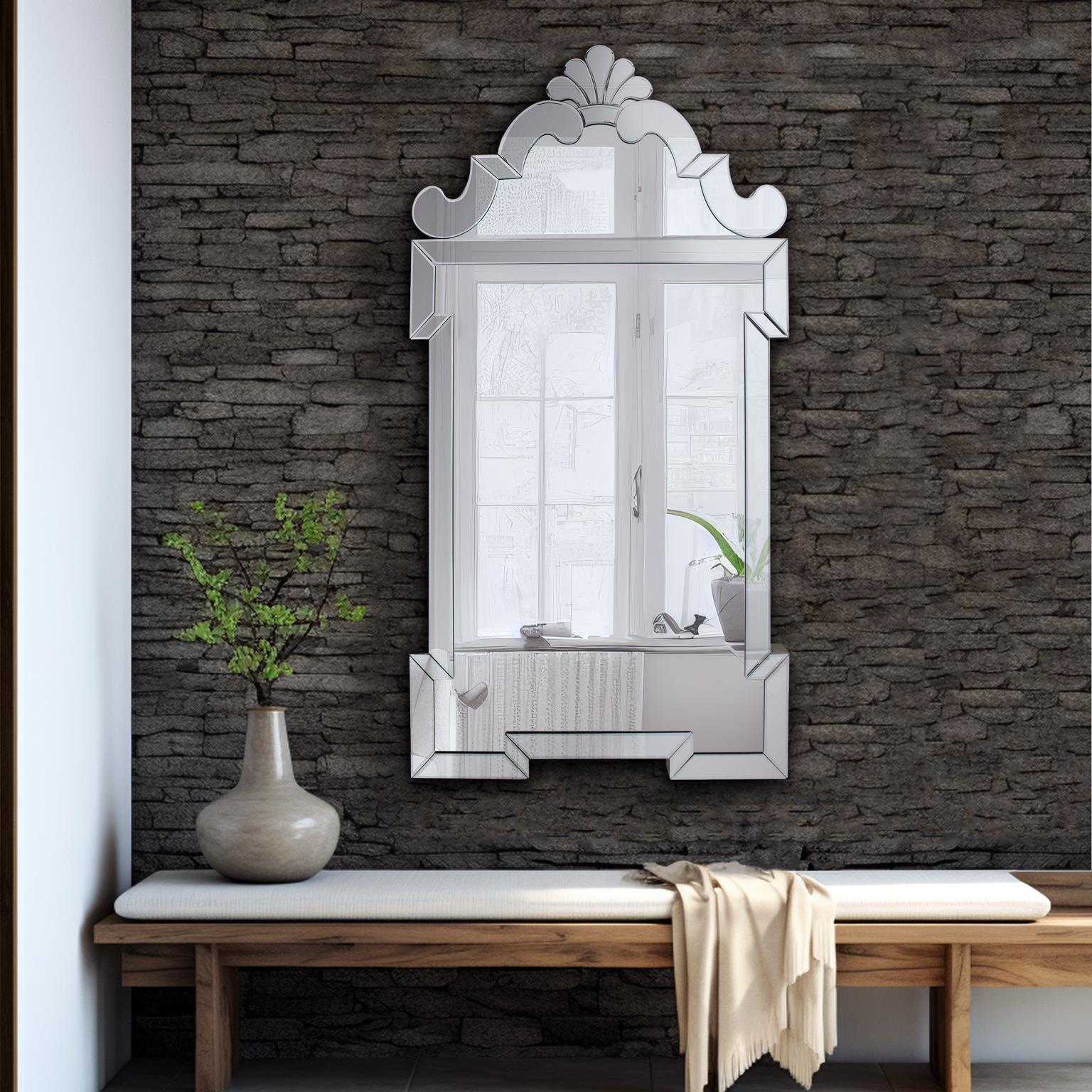 Highgrove 55 X 30 inch Silver Wall Mirror