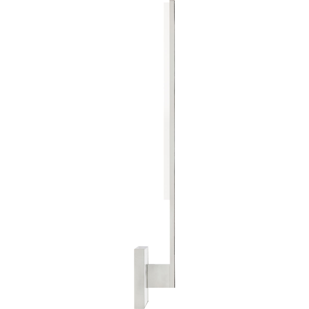 Sean Lavin Klee LED 3.3 inch POLISHED NICKEL/WHITE MARBLE ADA Wall Light, Integrated LED