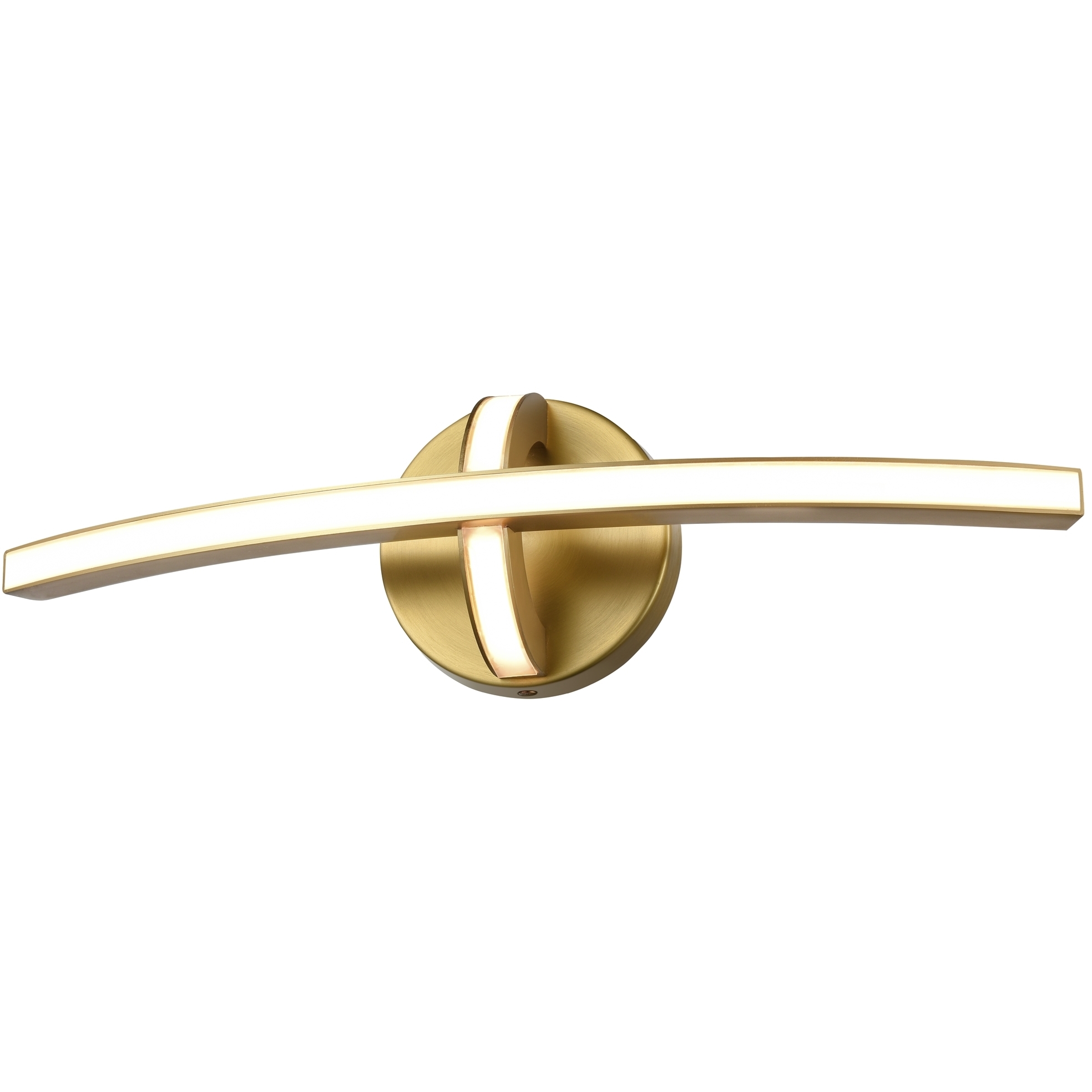 Perigee AC LED LED 18 inch Brass Bath Vanity Wall Light