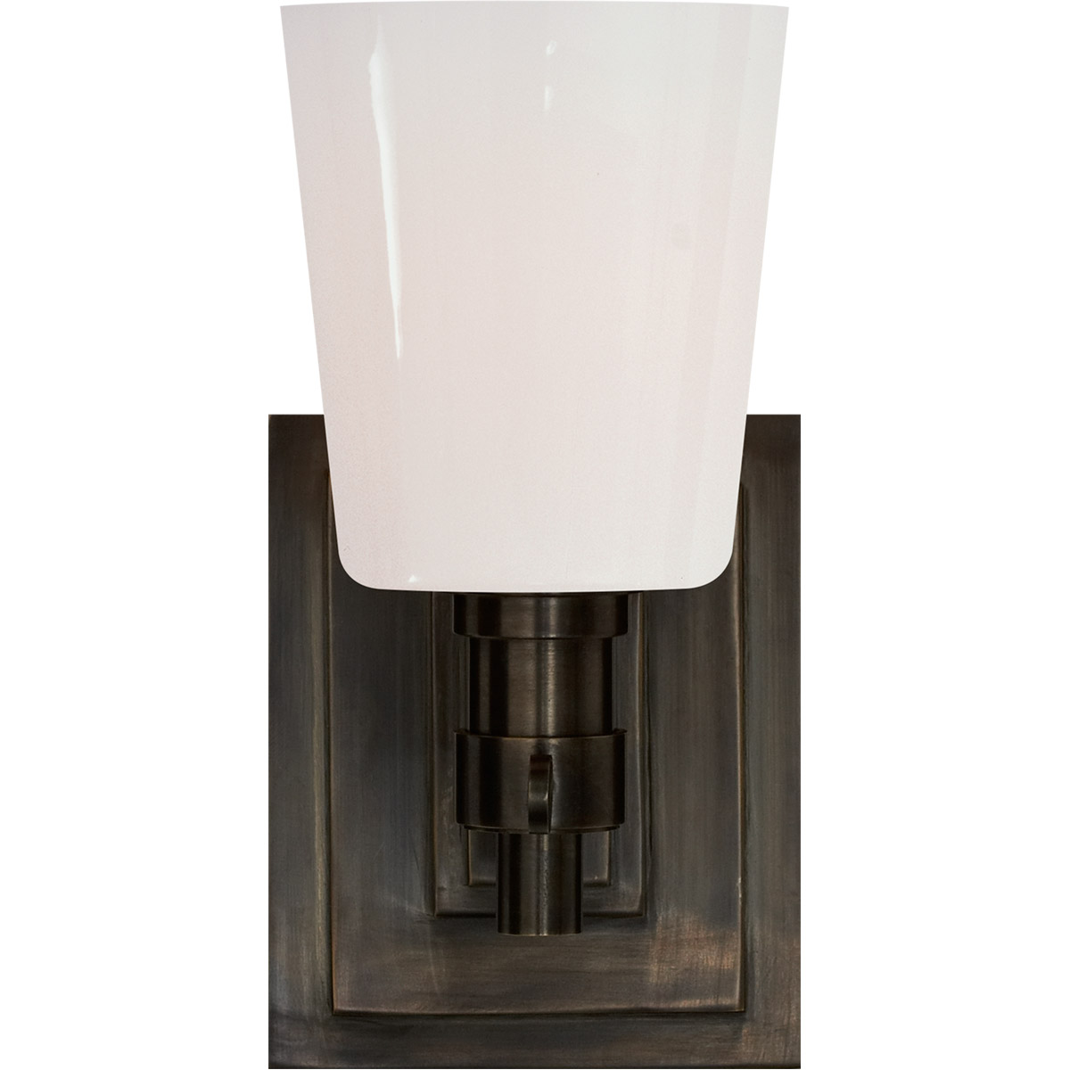 Thomas O'Brien Bryant2 1 Light 4 inch Bronze Single Bath Sconce Wall Light