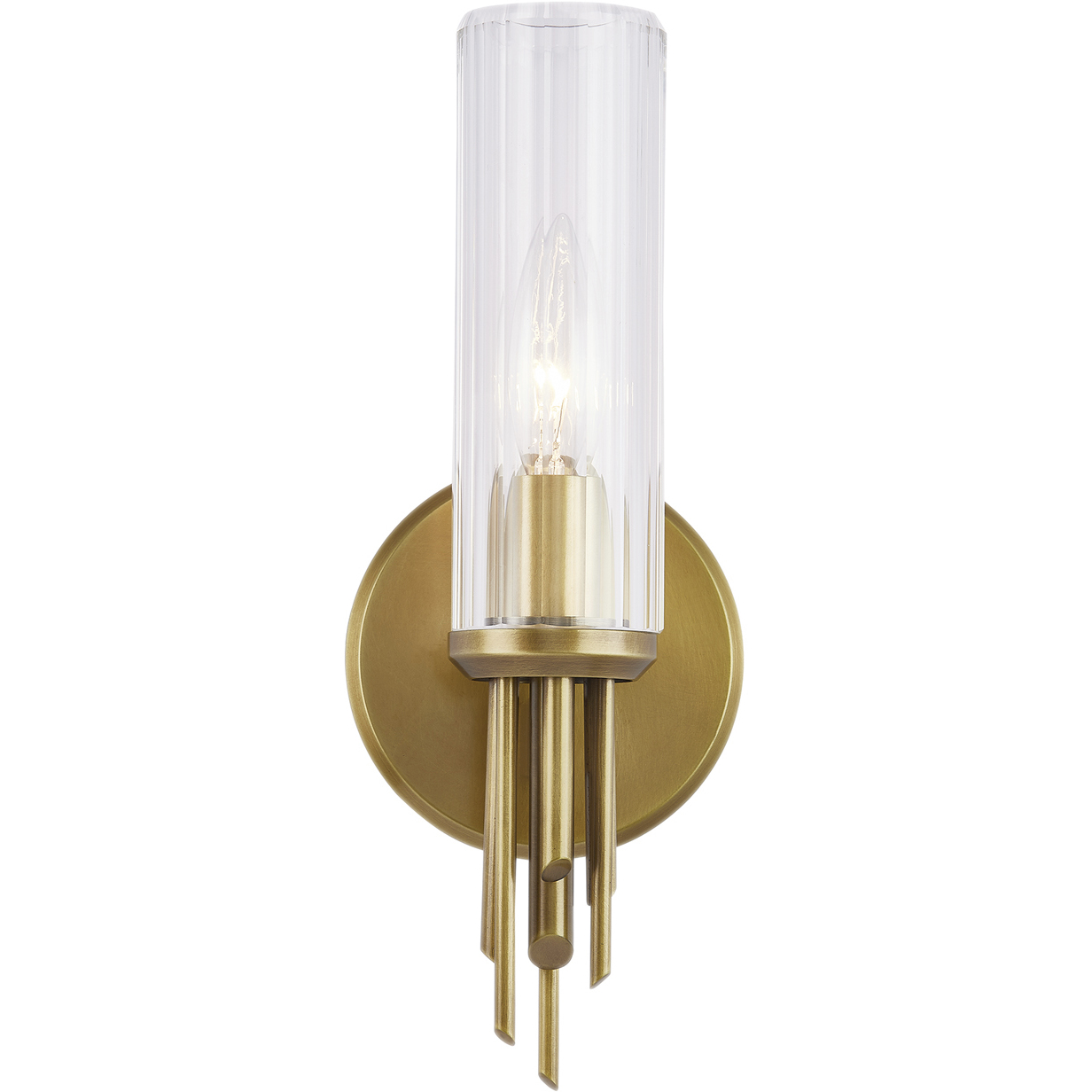 Torres 1 Light 2.38 inch Vintage Brass Wall/Vanity Light Wall Light