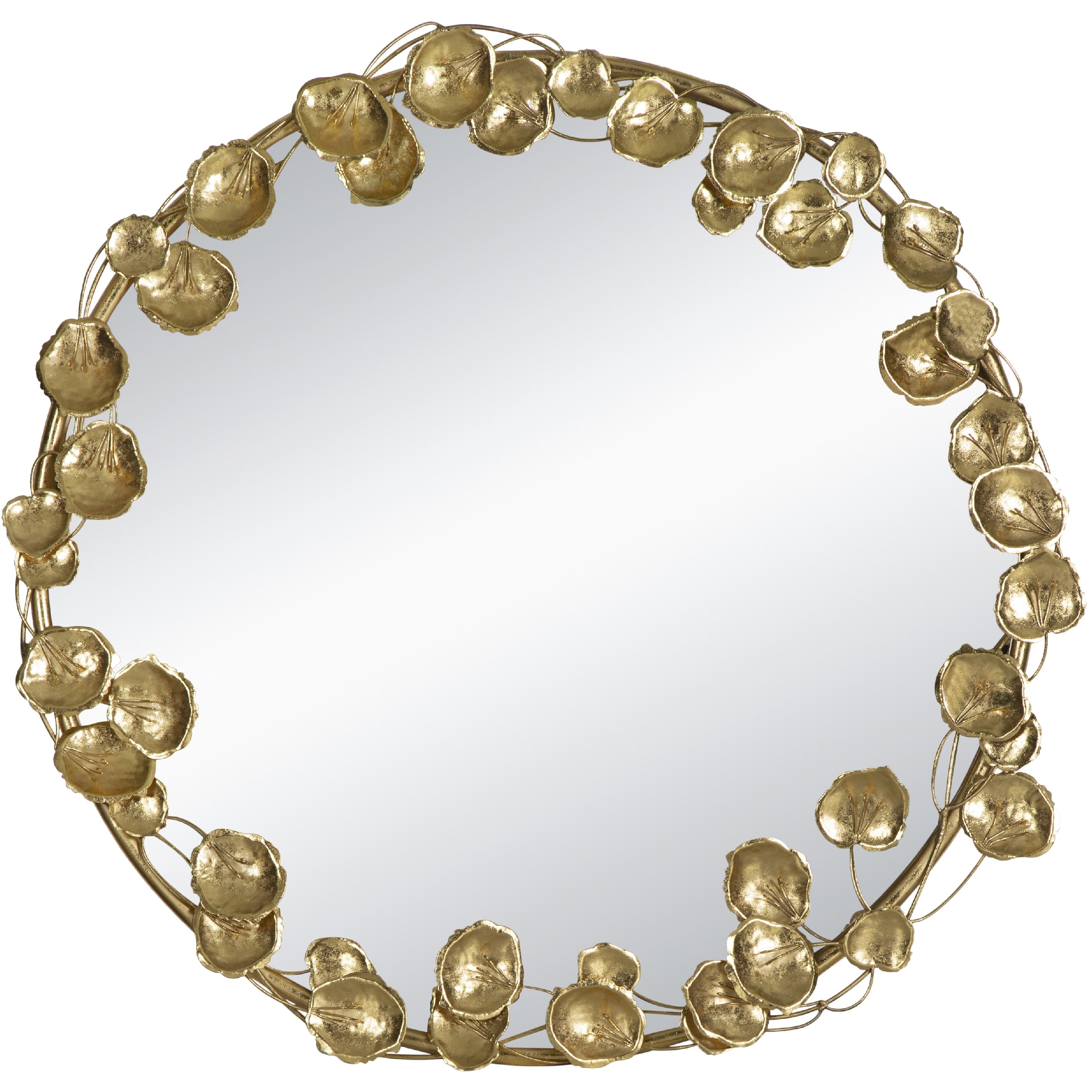 Anita 35.2 X 35.2 inch Gold Mirror