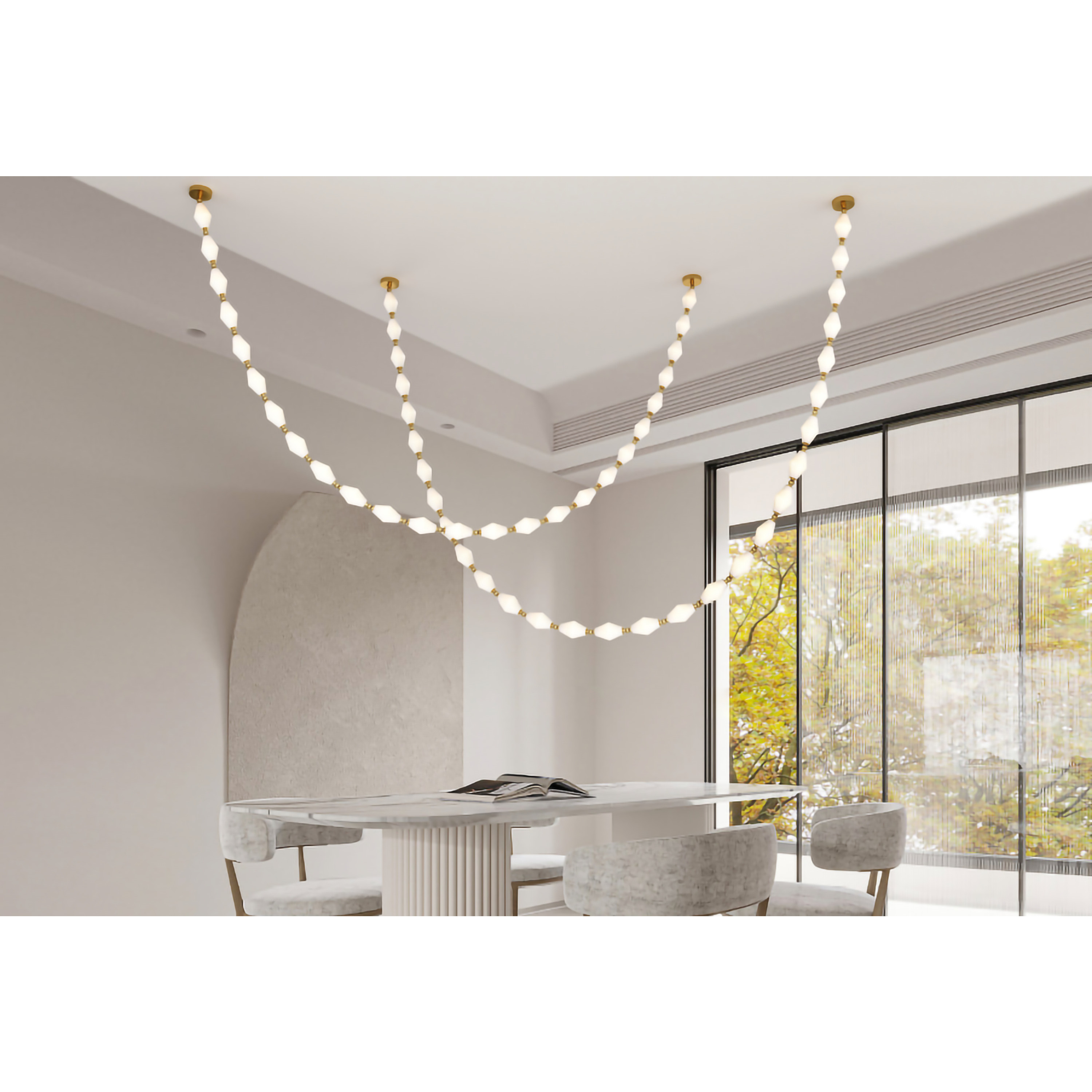 Canada LED 3.15 inch Antique Brass Chandelier Ceiling Light