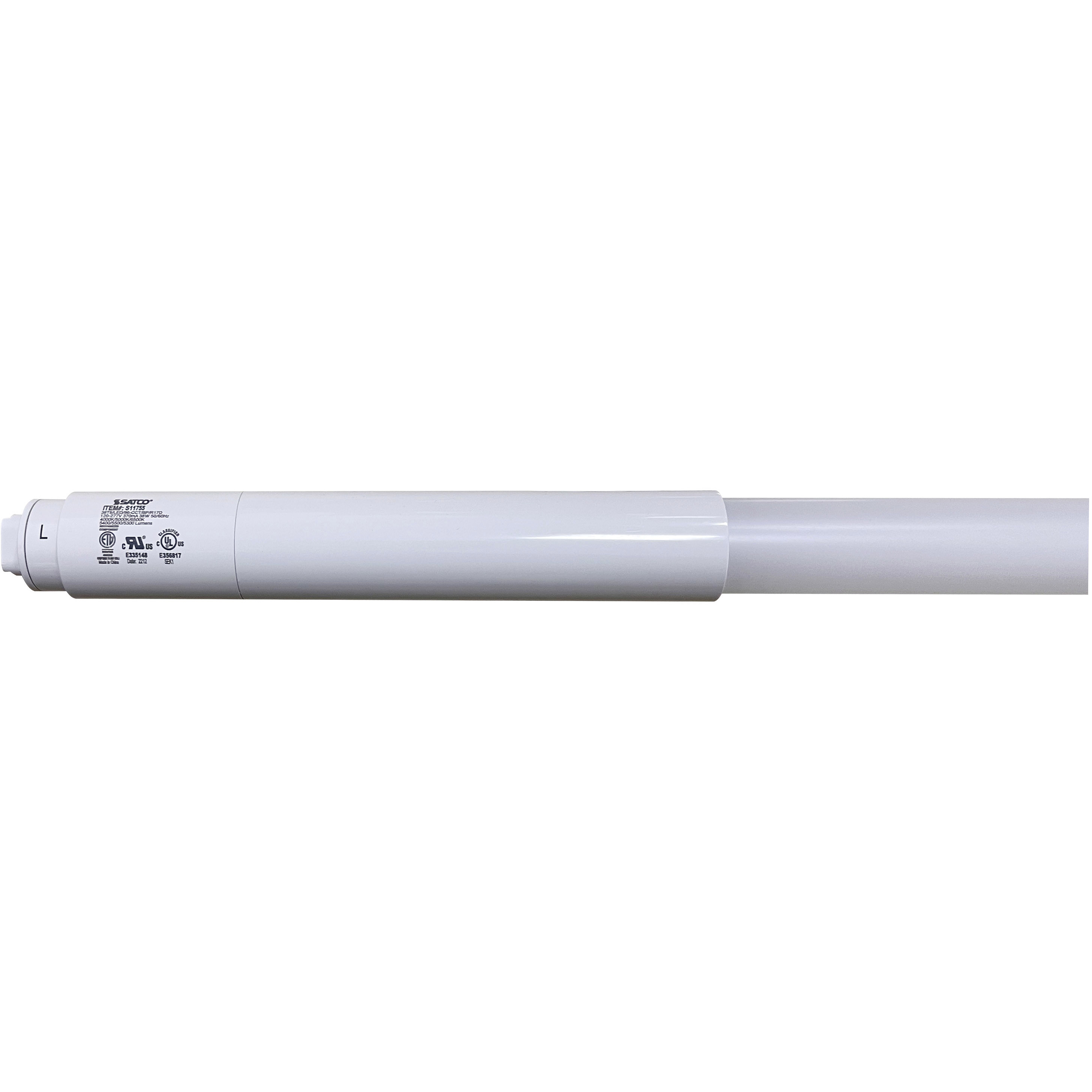 Lumos LED Recessed Double Contact HO/VHO T8 38 watt 120-277 4000K/5000K/6500K Light Bulb, LED T8