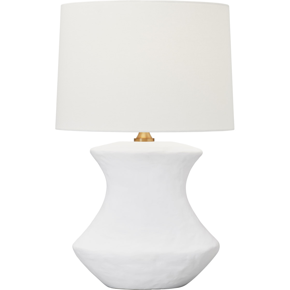 Hable Bone 25.63 inch 9 watt Matte White Ceramic Table Lamp Portable Light